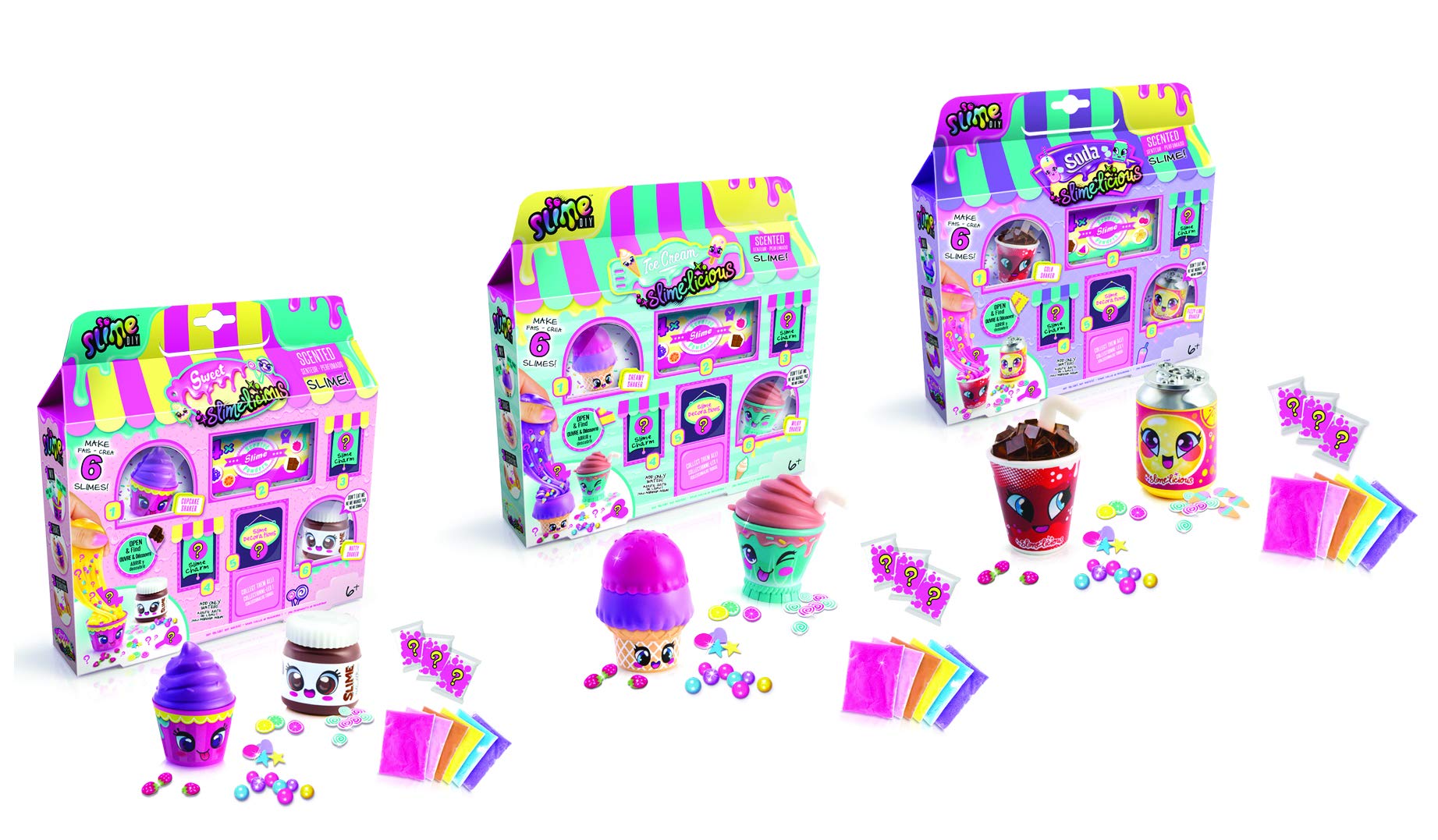 So Slime DIY Kit - Fun & Stretchy Slime Making Set for Kids - SSC058 - Perfect for Birthday Gifts, Party Favors & Creative Playtime