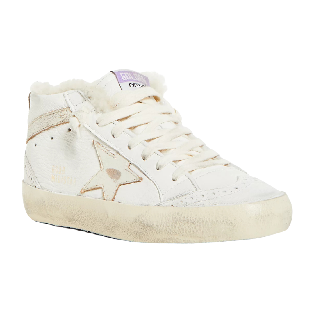 Converse Mid Star Shearling Lined Sneakers - Warm Winter Boots for Women & Men | Cozy Casual Shoes for Cold Weather Outfits