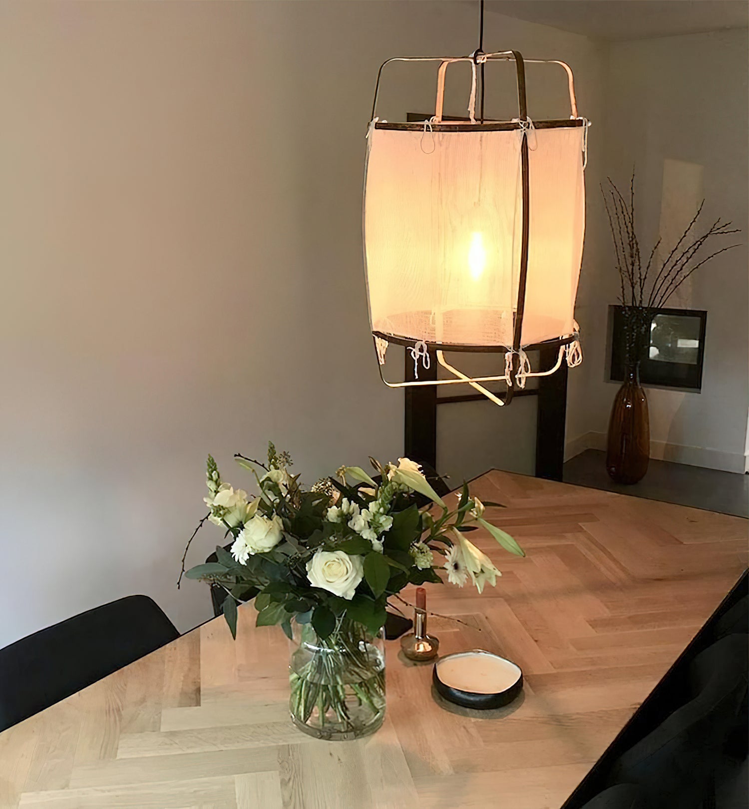 Modern Ay Illuminate Pendant Light - Adjustable Hanging Fixture for Kitchen Island, Dining Room & Bedroom Lighting - Energy Efficient LED Ceiling Light with Dimmable Function