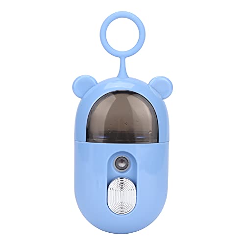 Portable Mini Facial Steamer for Women - USB Rechargeable Handheld Facial Mist Sprayer with Moisturizing & Hydrating Function | Perfect for Home Spa, Travel Skincare & Gift (Blue)
