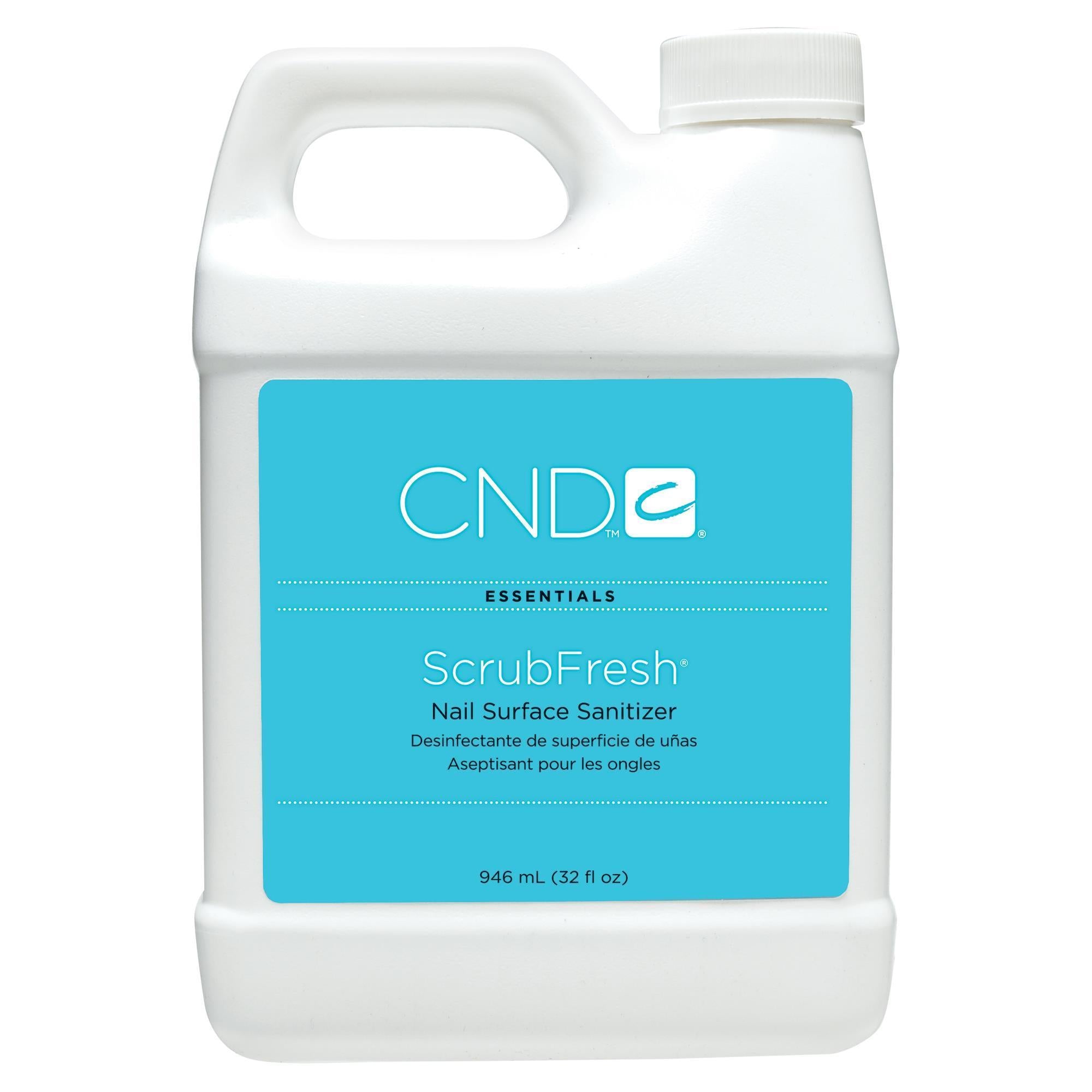 CND Essentials ScrubFresh Nail Prep & Dehydrator - Perfect for Manicures, Pedicures & Nail Art Prep