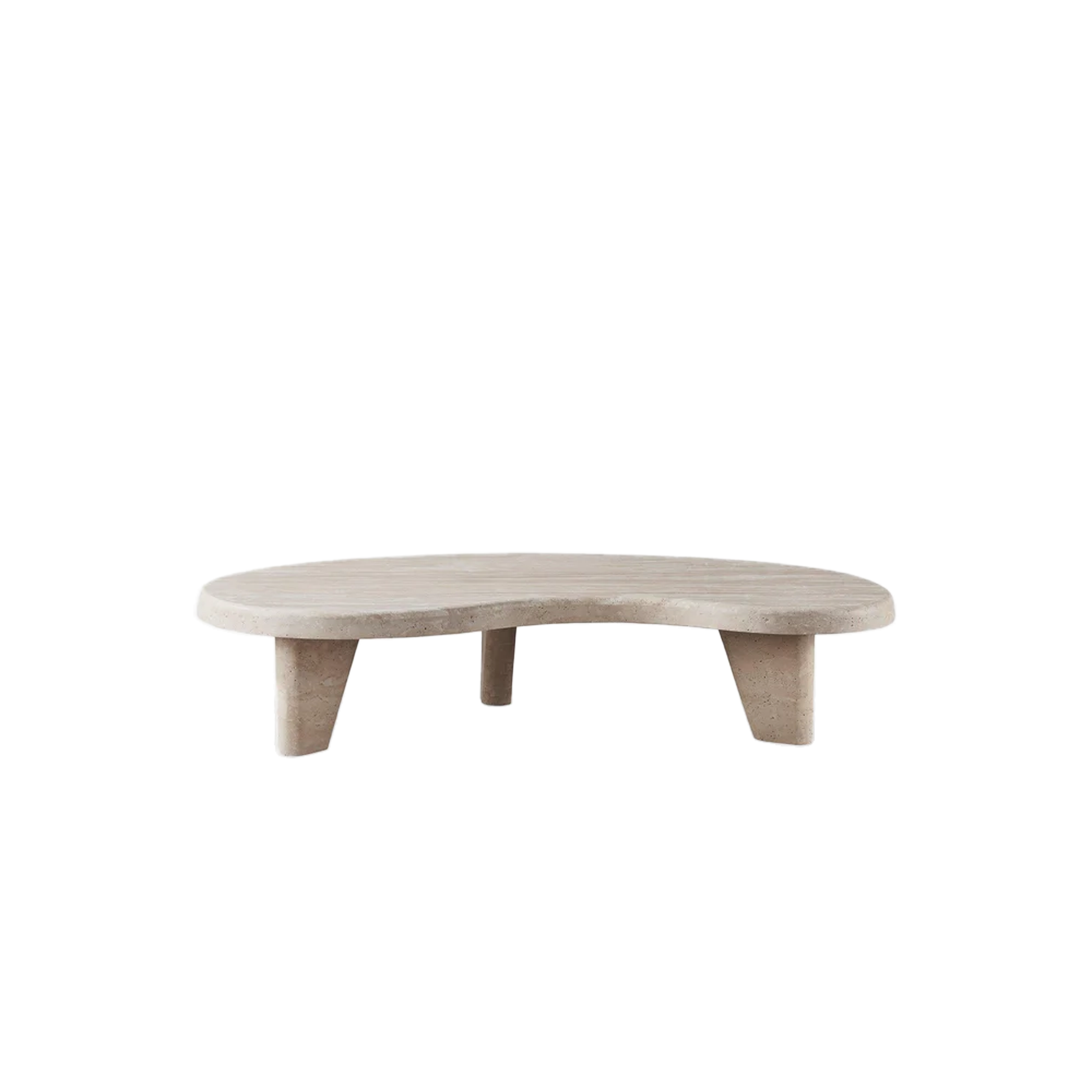 Lucca Organic Coffee Table - Modern Solid Wood Living Room Furniture for Home & Office Decor | Perfect for Relaxing, Entertaining & Stylish Spaces