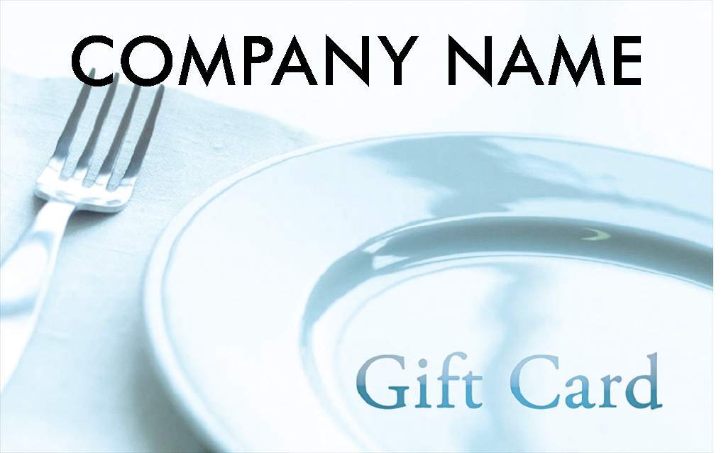 100-Pack Blank Plastic Gift Cards with HiCo Magnetic Stripe - Perfect for Retail, Loyalty Programs & Gift Card Systems (Dinner Set, Credit Card Size)