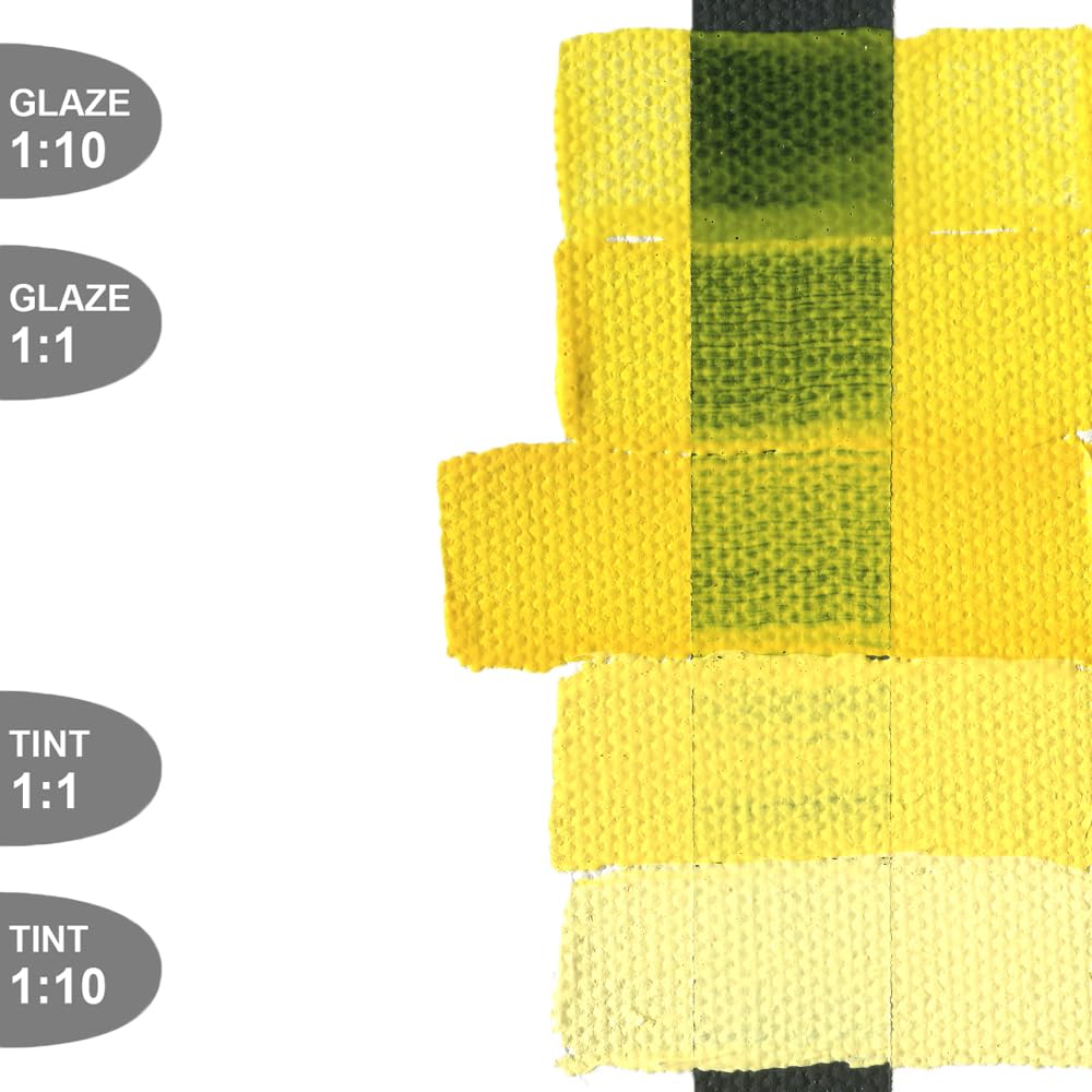 GOLDEN Heavy Body Acrylic Paint - Benzimidazolone Yellow Medium (32 fl. oz Jar) | Professional Semi-Transparent Artist Paint for Canvas, Murals & Fine Art | Studio & Classroom Use