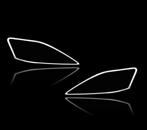 Chrome Headlight Trim Bezel Cover Surround Rim For Lexus IS250 2008-2013 - Upgrade Your Car's Style & Protection - Perfect for Night Driving & Car Shows