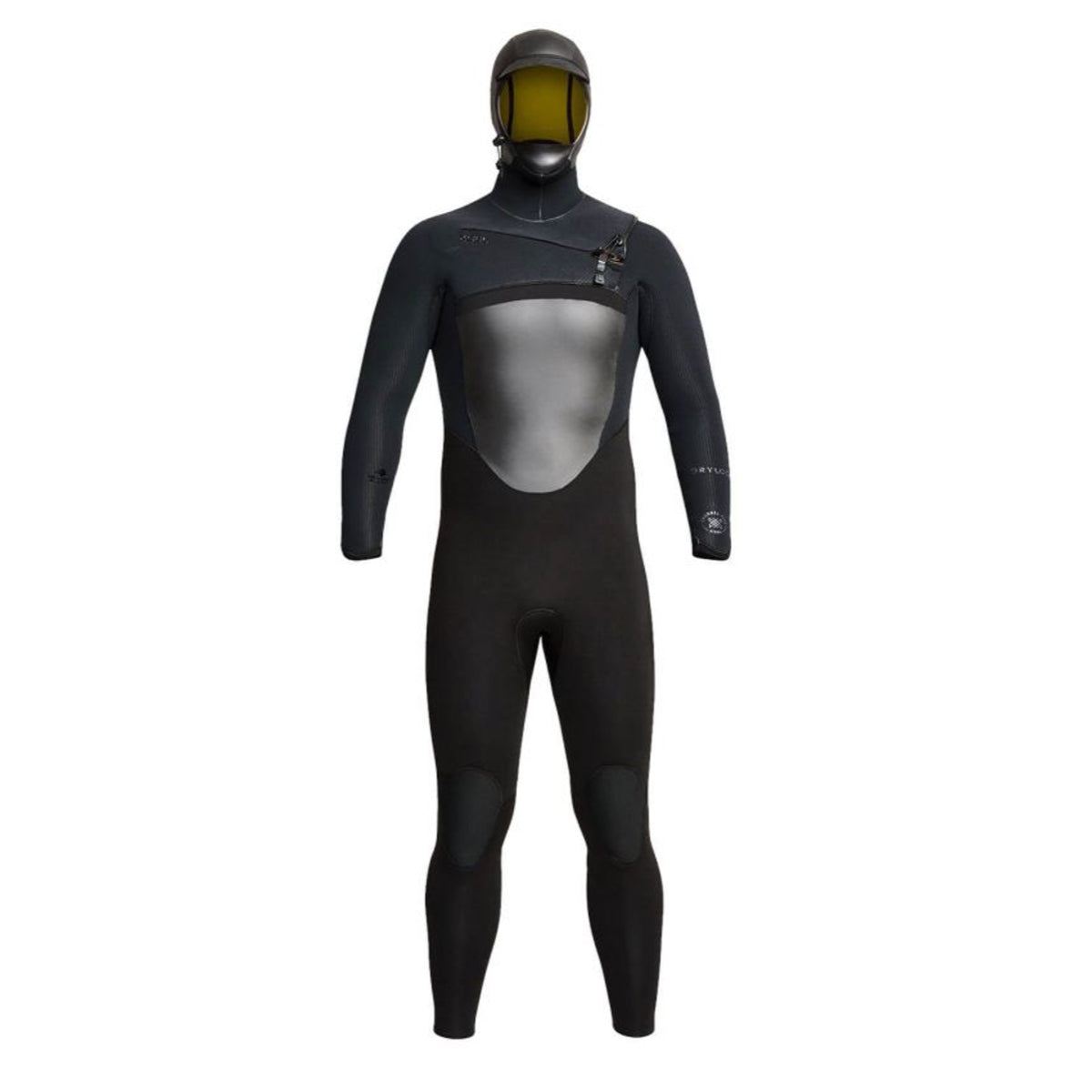 Men's XCEL Full Drylock Hooded Wetsuit - 5/6mm Neoprene for Surfing, Diving & Water Sports - Cold Water Protection & Comfort