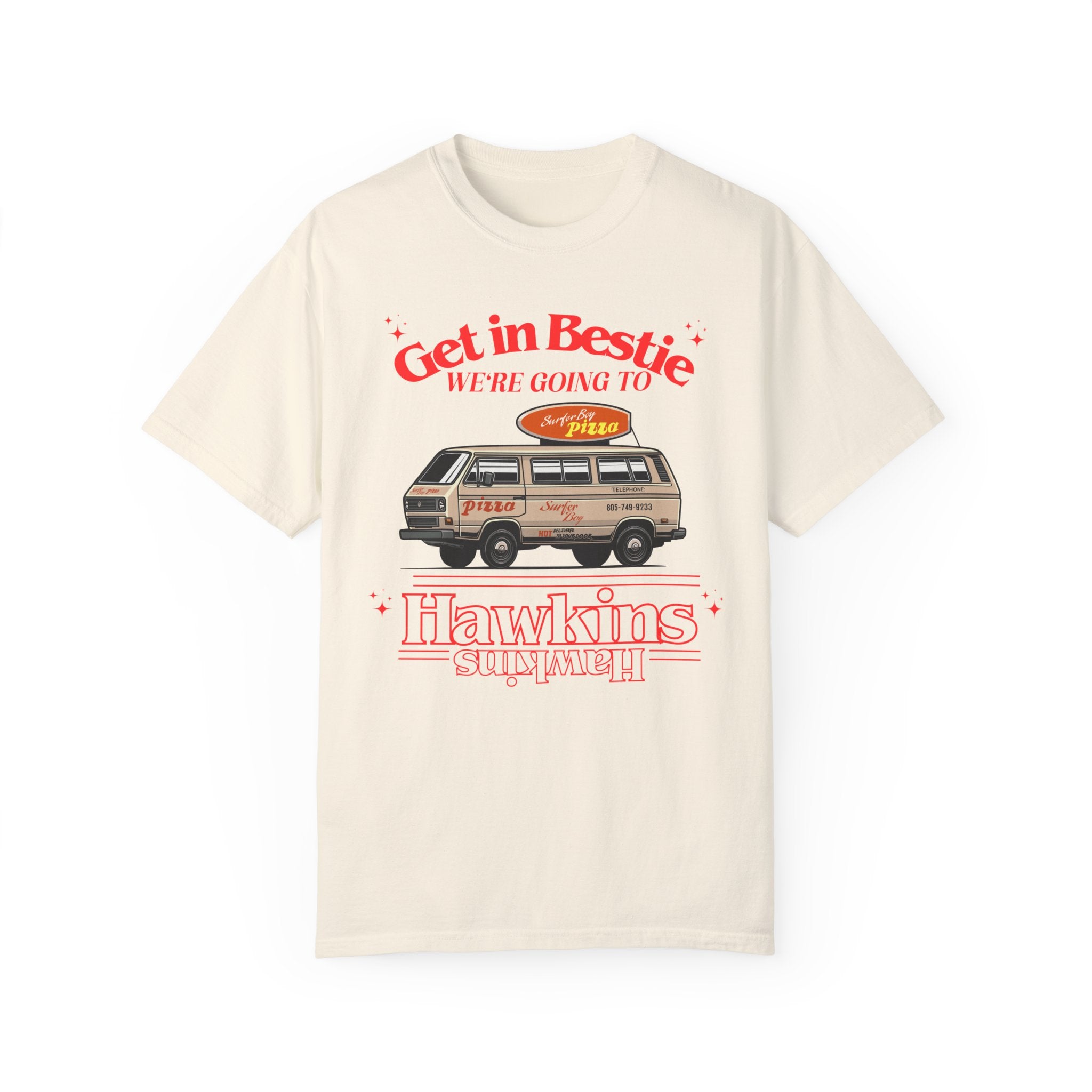 Best Friends Matching T-Shirts - Stranger Things Inspired Hawkins Shirt for Couples & Friends - Perfect for Halloween, Cosplay & TV Show Fans