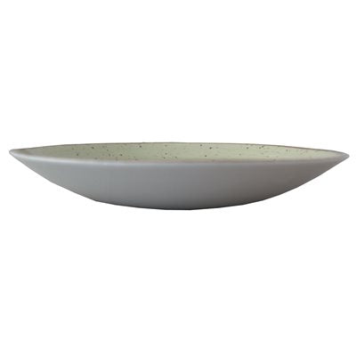 Continental Rustics 9.5-Inch Light Green Coupe Bowl Set of 12 - Perfect for Salad, Soup, Dessert Serving & Kitchen Decor