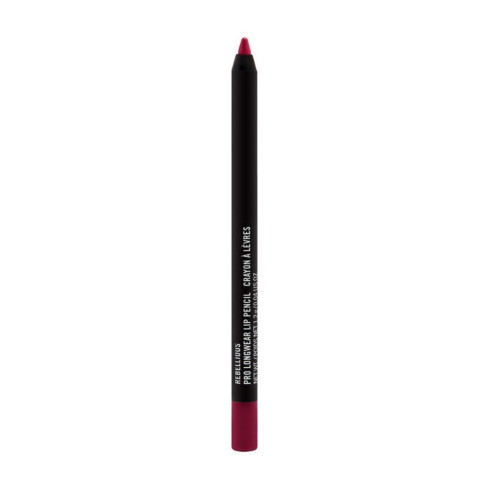MAC Cosmetics Pro Longwear Lip Pencil in Rebellious - 0.04 oz (1.2ml) - Long-Lasting Lip Liner for Precise Definition & All-Day Wear | Perfect for Parties, Weddings & Everyday Makeup Looks