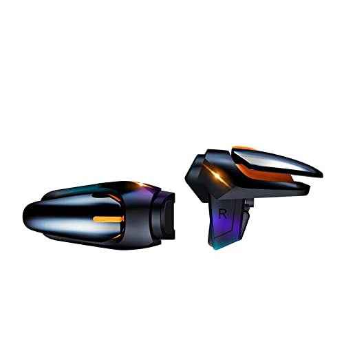 BoxWave Gaming Gear for Planet Computers Astro Slide - Touchscreen QuickTrigger Auto, Trigger Buttons with Autofire for Mobile FPS Gaming (Jet Black) | Perfect for Competitive Gaming & Esports Tournaments