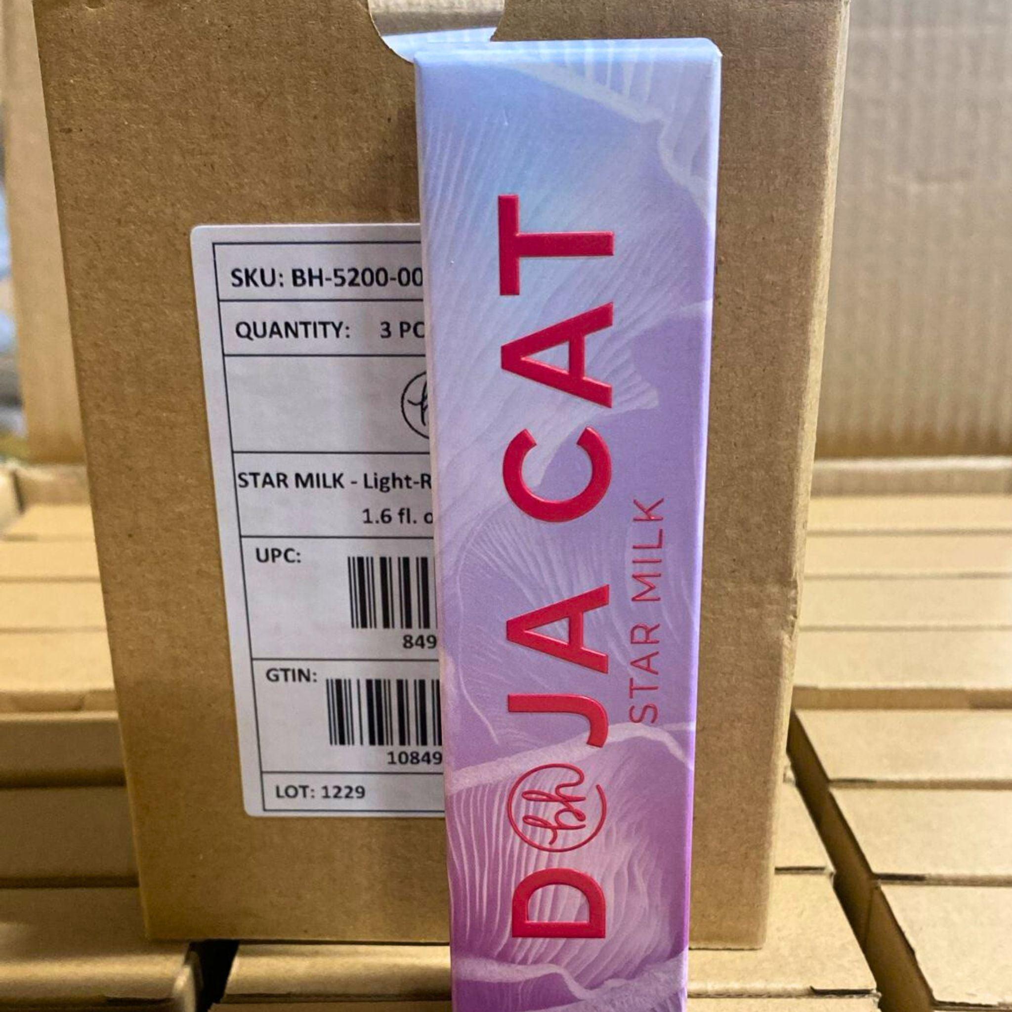BH Cosmetics Doja Cat Star Milk Light Reflecting Moisturizer 1.6OZ (50 Pcs) - Hydrating Face Cream for Glowing Skin, Perfect for Daily Makeup Base & Night Skincare Routine