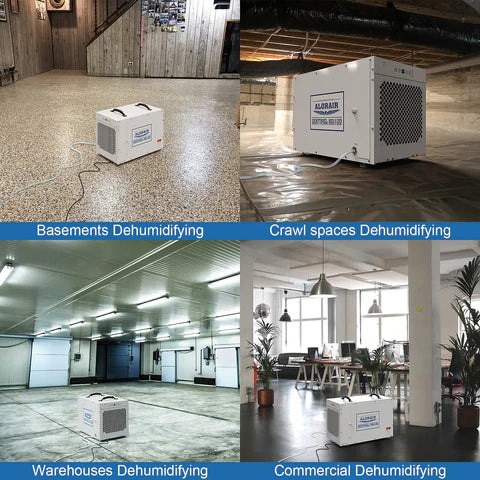 AlorAir Sentinel HDi120 Whole Home Dehumidifier - 120 Pints Capacity, Energy Efficient, Quiet Operation - Perfect for Basements, Large Rooms & High Humidity Areas