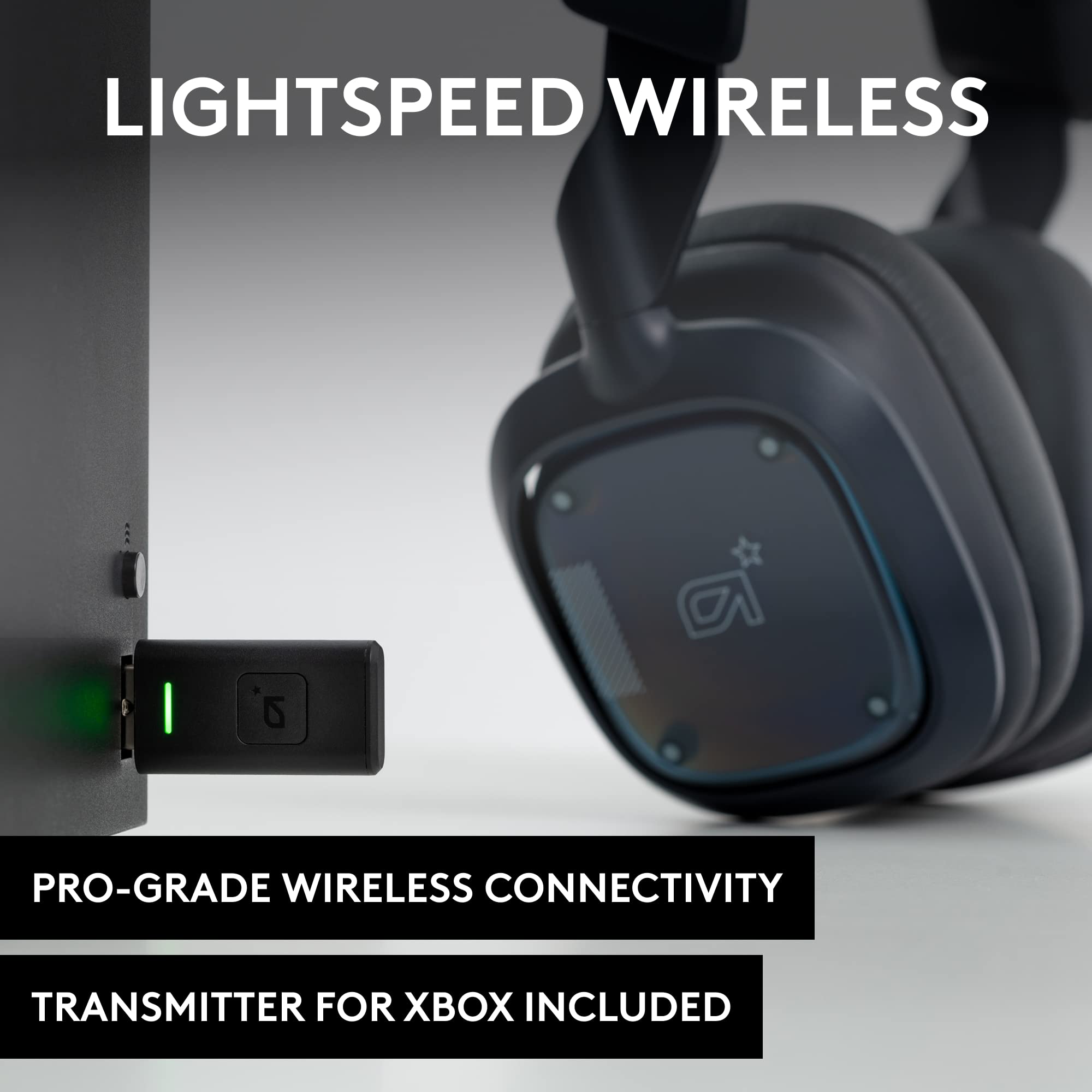 Logitech G Astro A30 LIGHTSPEED Wireless Gaming Headset with Bluetooth, Dolby Atmos, Detachable Boom Mic - 27H Battery Life, USB-C Charging - Compatible with Xbox, PS5, PS4, Nintendo Switch, PC & Android (Blue) - Perfect for Competitive Gaming & Immersive Entertainment