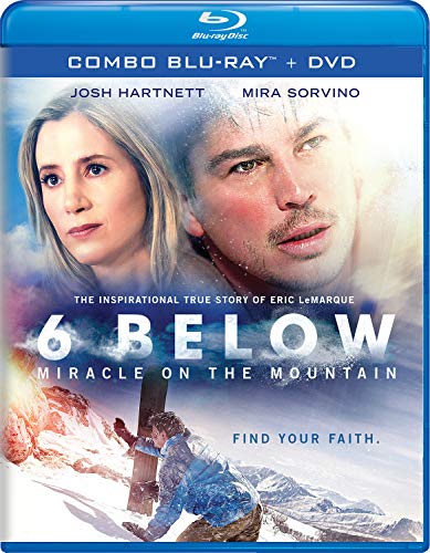 6 Below: Miracle on the Mountain Blu-ray Import - Action Adventure Movie for Home Theater & Movie Night Entertainment