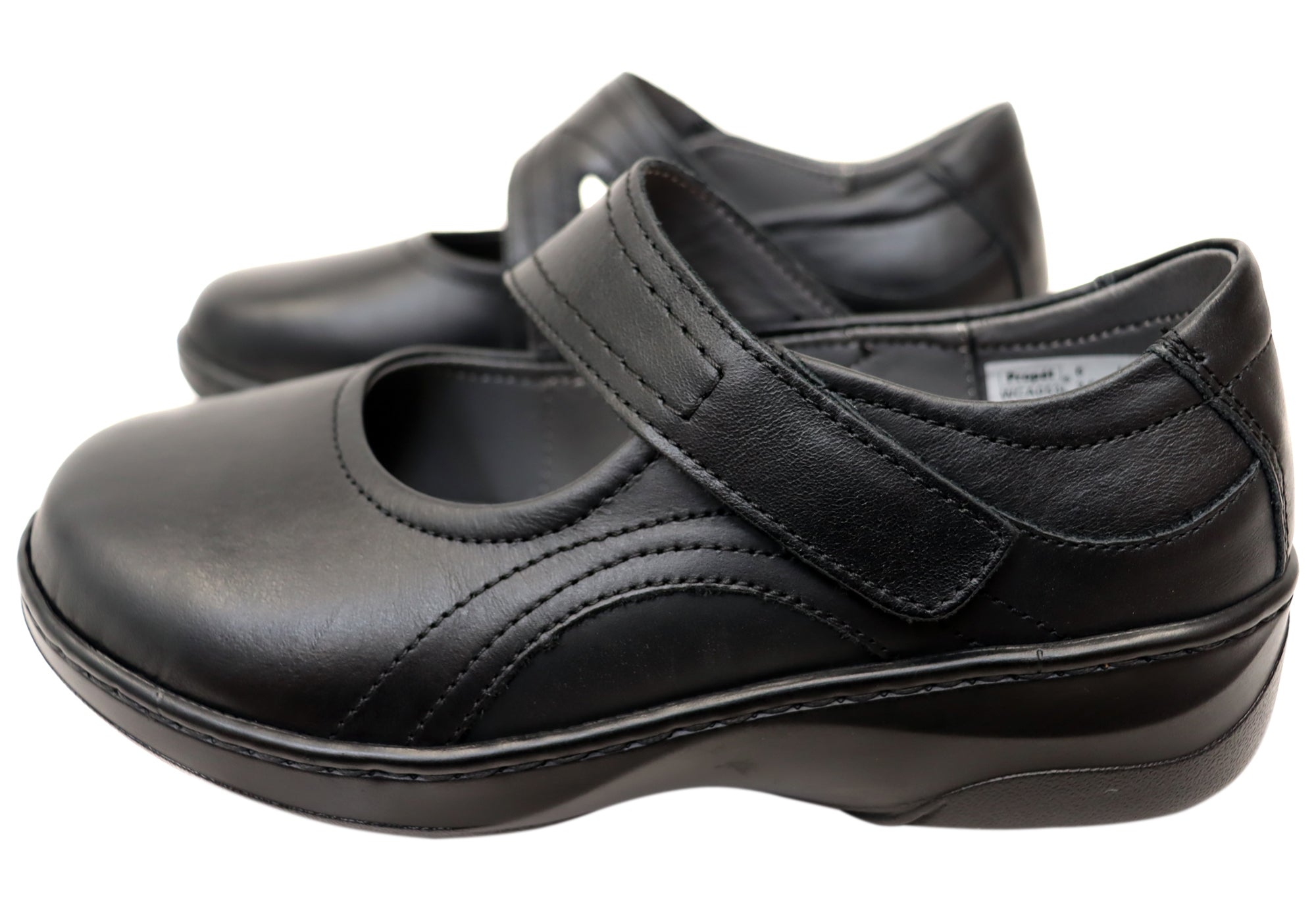 Propet Women's Golda Leather Comfort Mary Jane Shoes - 2E Extra Wide Fit for All-Day Comfort - Perfect for Work, Walking & Casual Wear