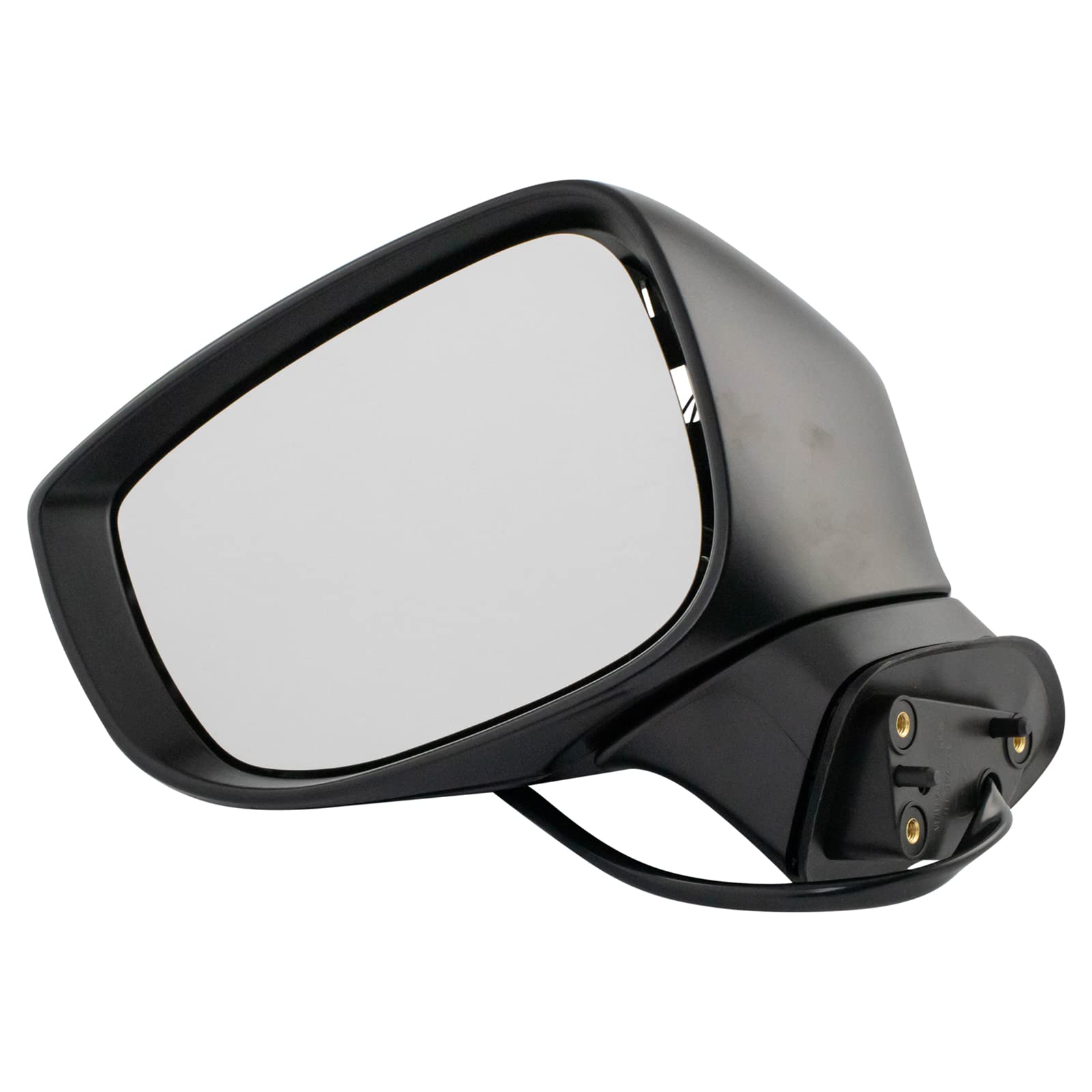 TRQ Driver & Passenger Side Mirror Replacement Set - Compatible with 2017-2018 Mazda CX-5 (MA1320197, MA1321197) | No Heat, No Blind Spot Monitor | Perfect for Parking Safety & Lane Changes