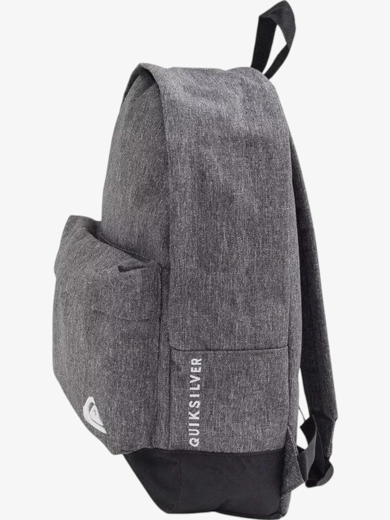 Quiksilver Small Everyday Backpack - Lightweight Laptop Bag for Men & Women, Durable Grey & Black Daypack for School, Work, Travel & Outdoor Activities