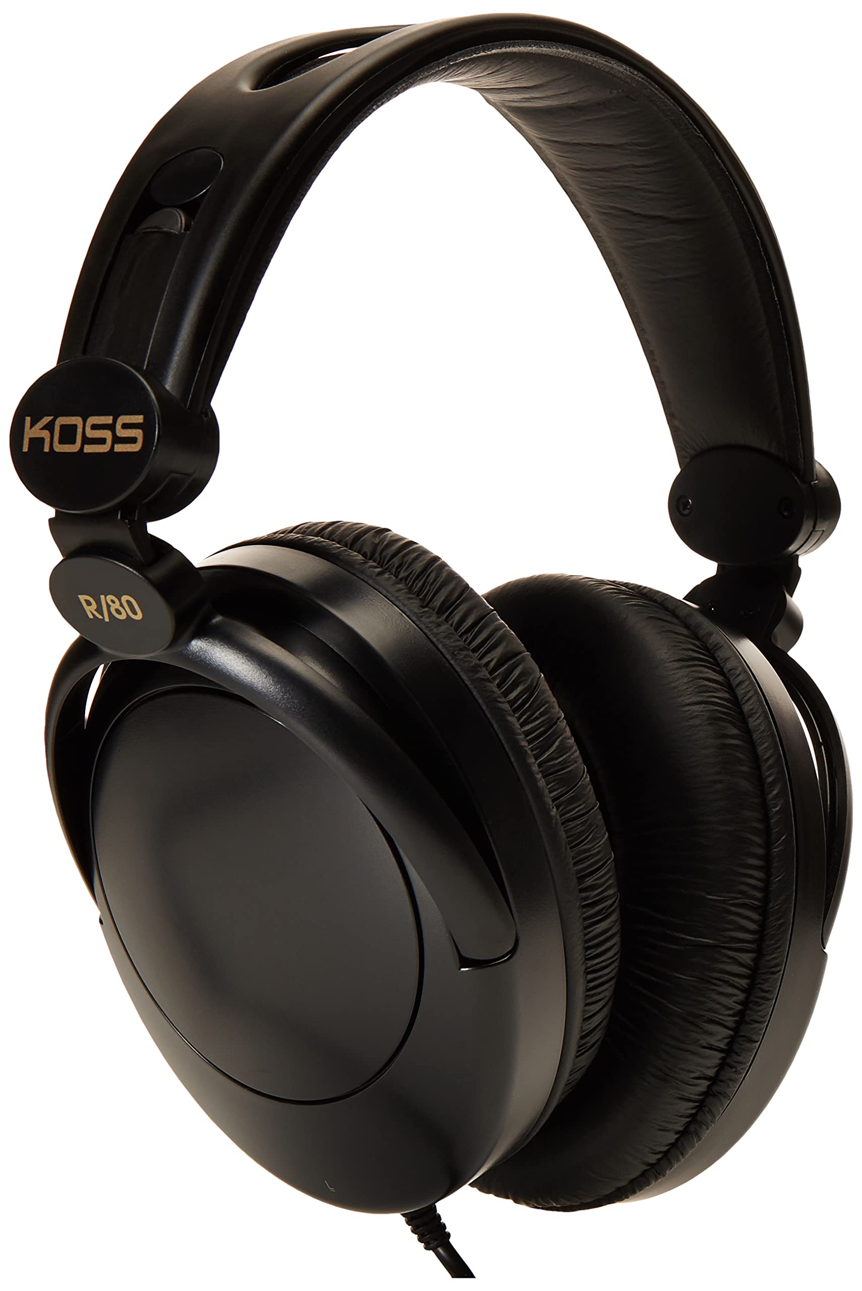Koss R-80 Over-Ear Home Headphones - Premium Sound for Music, Movies & Gaming | Comfortable Studio Headphones for Home Entertainment & Office Use