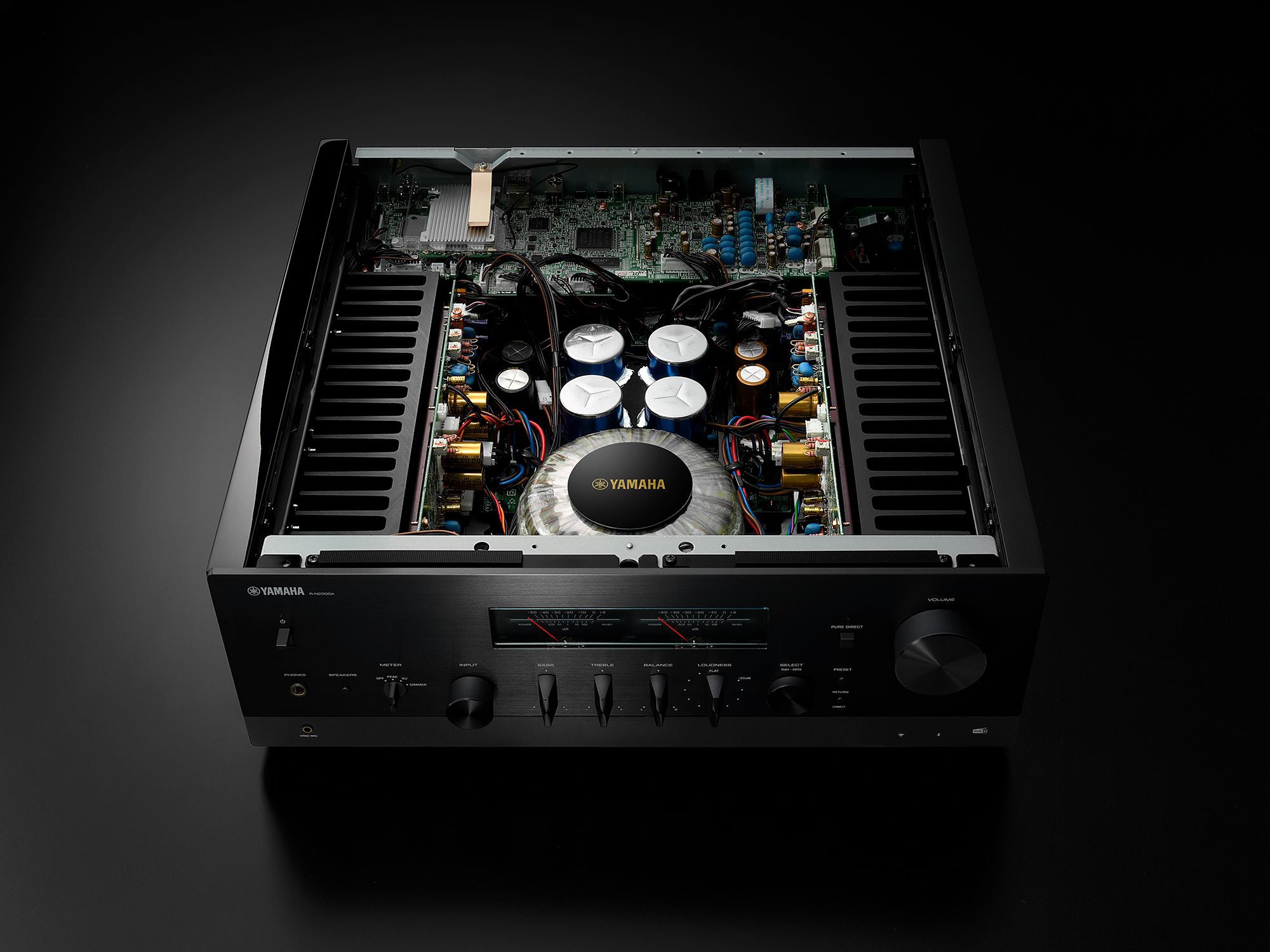 Yamaha R-N2000A Stereo Integrated Amplifier - High-Fidelity Audio for Home Theater & Music Listening
