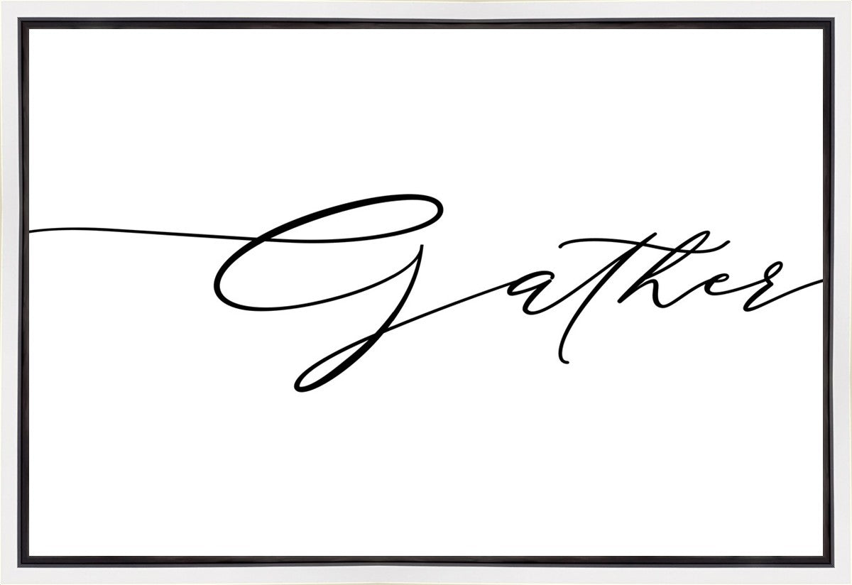 Premium Gather Gallery Wrap Canvas - High-Quality Stretched Canvas for Wall Art & Home Decor - Perfect for Living Room, Bedroom & Office Display