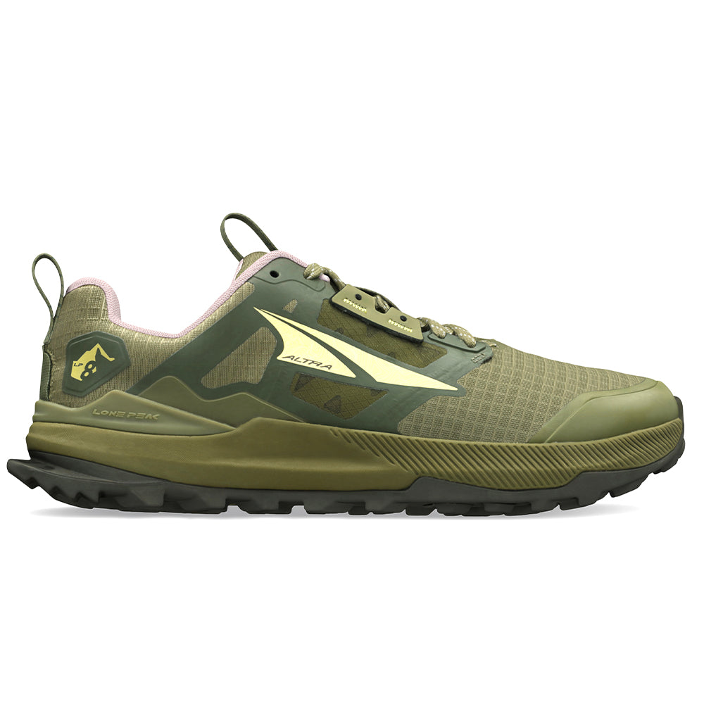 Altra Lone Peak 8 Trail Running Shoes for Men - Dusty Olive Color, Size 8 D Medium | Lightweight Hiking & Outdoor Adventure Footwear