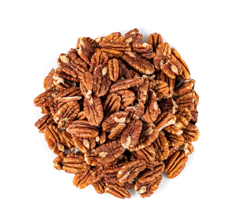 Premium Raw Sunburst Pecan Nuts - Whole, Fresh, Unsalted 1kg (2.2lb) - Perfect for Baking, Snacking & Healthy Recipes