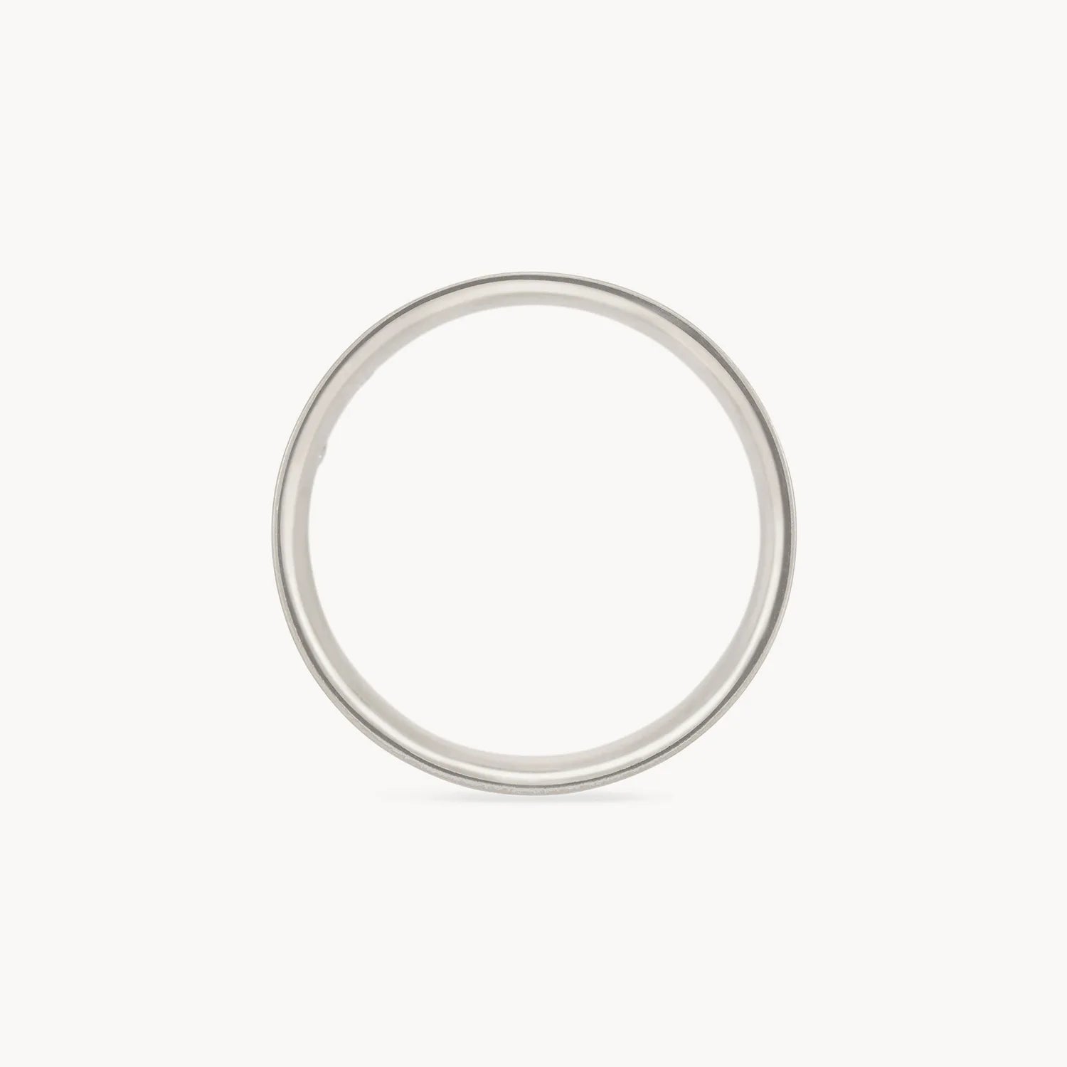 14K White Gold Everlast Band Ring - Polished Finish for Men & Women - Perfect for Weddings, Anniversaries & Everyday Wear