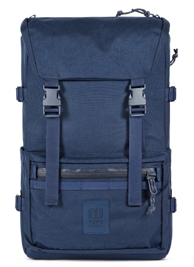 Topo Designs Rover Pack Tech - Durable Everyday Backpack for Travel, Hiking & Commuting | Water-Resistant Laptop Bag with Multiple Pockets | Perfect for Work, School & Outdoor Adventures