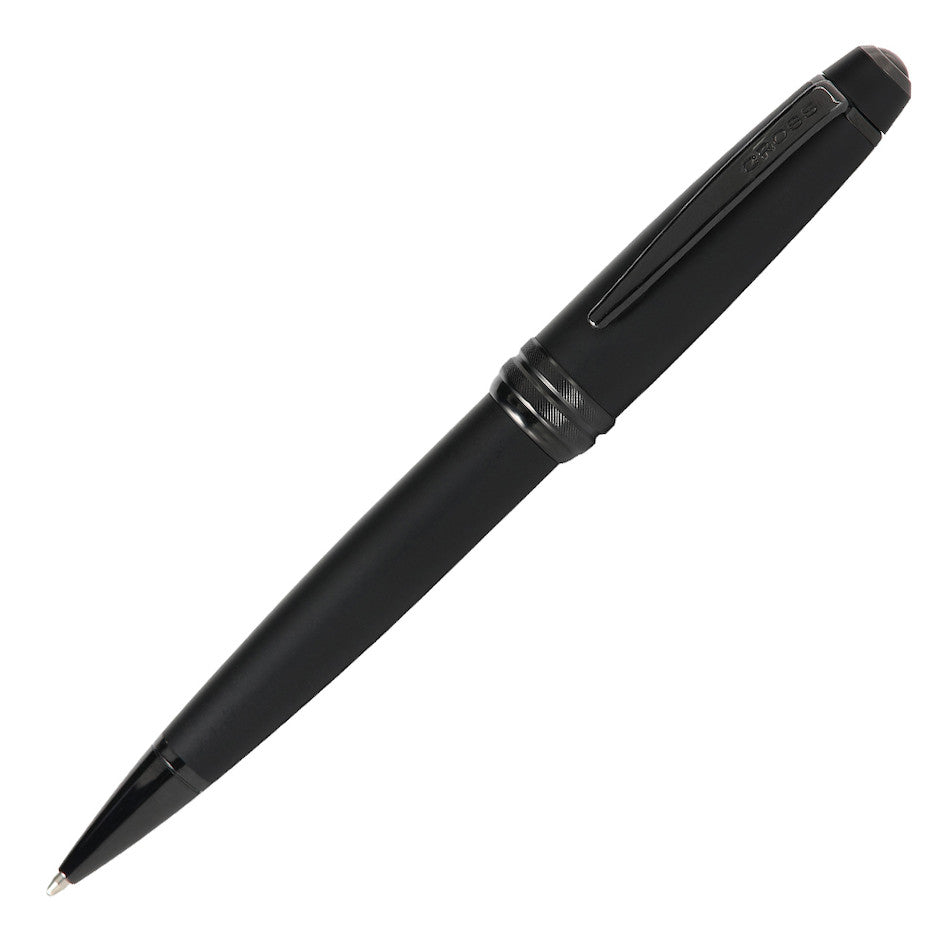 Cross Bailey Ballpoint Pen - Black Lacquer with Black Trim - Premium Writing Instrument for Office, School & Gift Giving