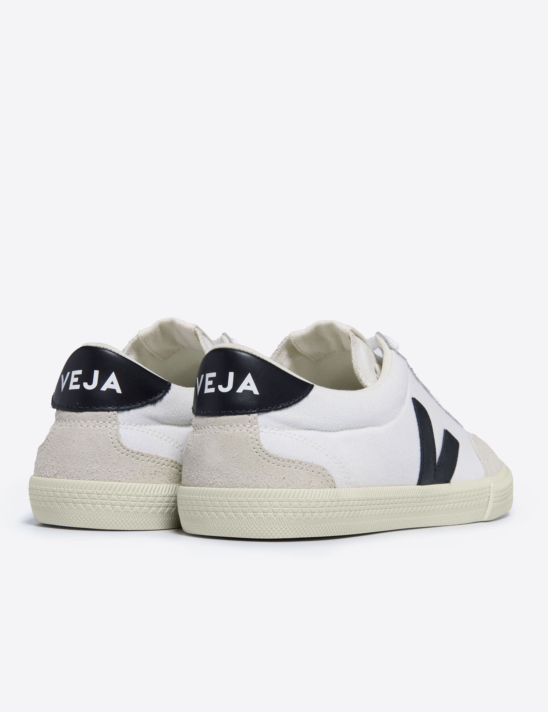 Volley Canvas Shoes for Men & Women - White & Black Classic Sneakers for Casual Wear, Sports, and Everyday Comfort