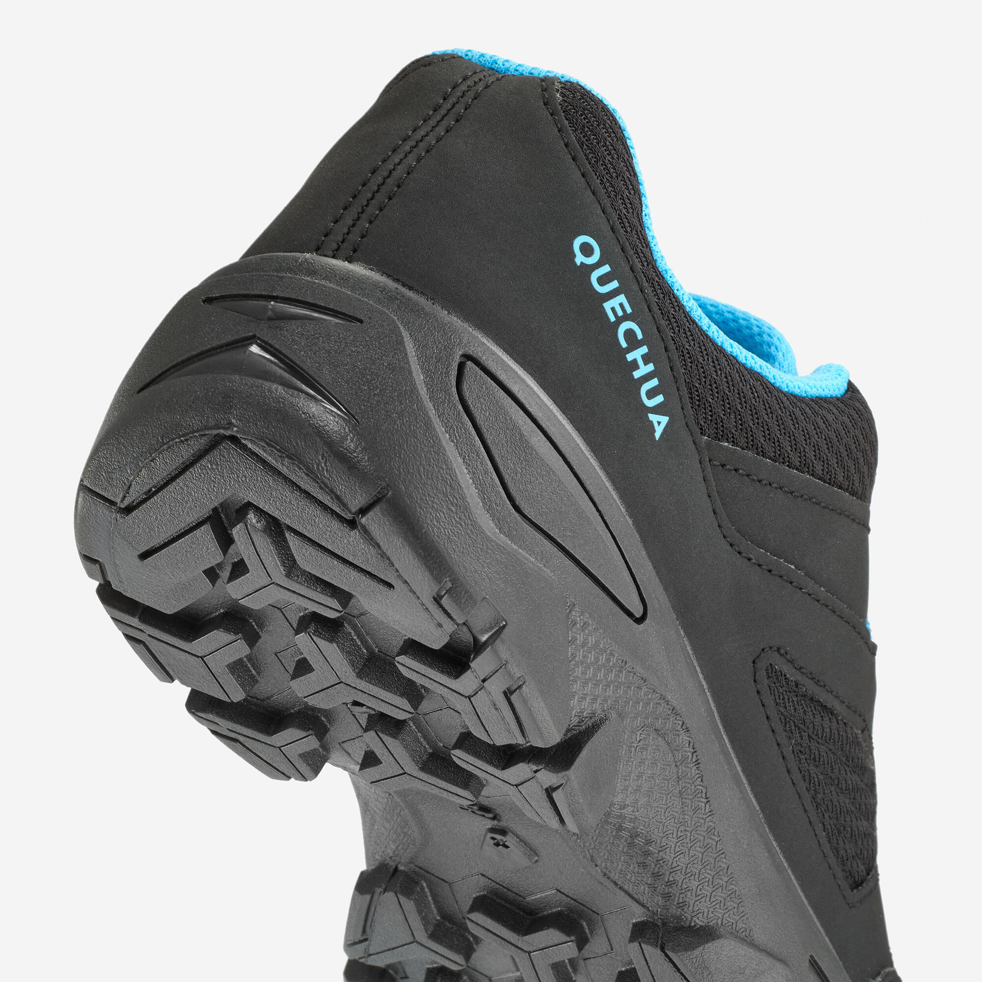 Quechua NH100 Kids' Hiking Shoes - Lightweight Waterproof Outdoor Boots for Boys & Girls - Perfect for Trail Walking, Camping, and School Activities