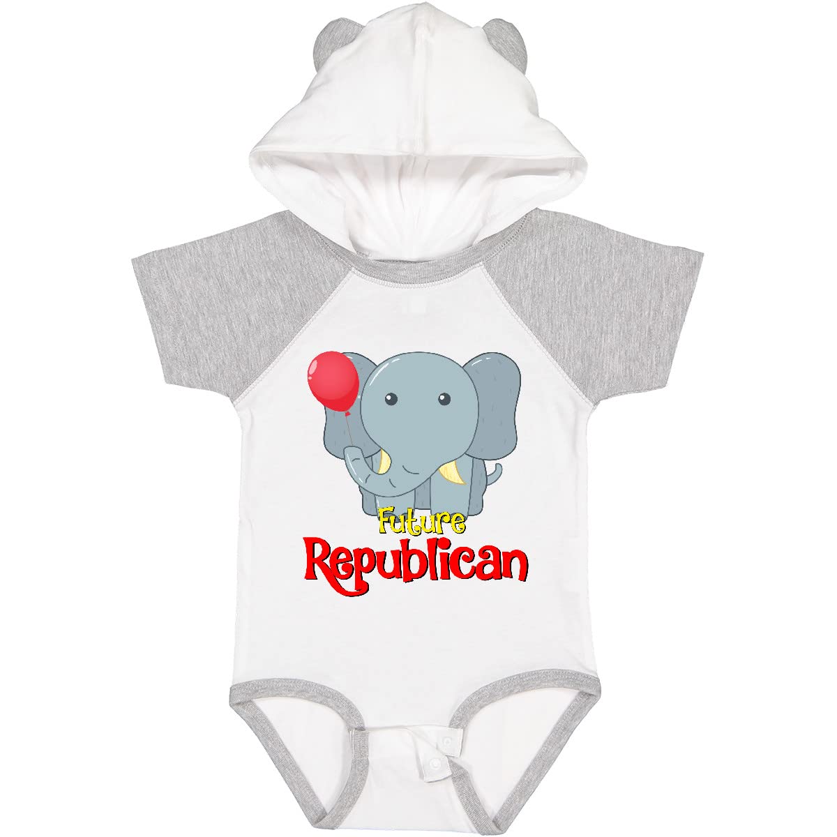 Inktastic Future Republican Baby Bodysuit - Cute Patriotic Onesie for Newborns & Infants - Perfect for Political Events, Family Photos & 4th of July Celebrations