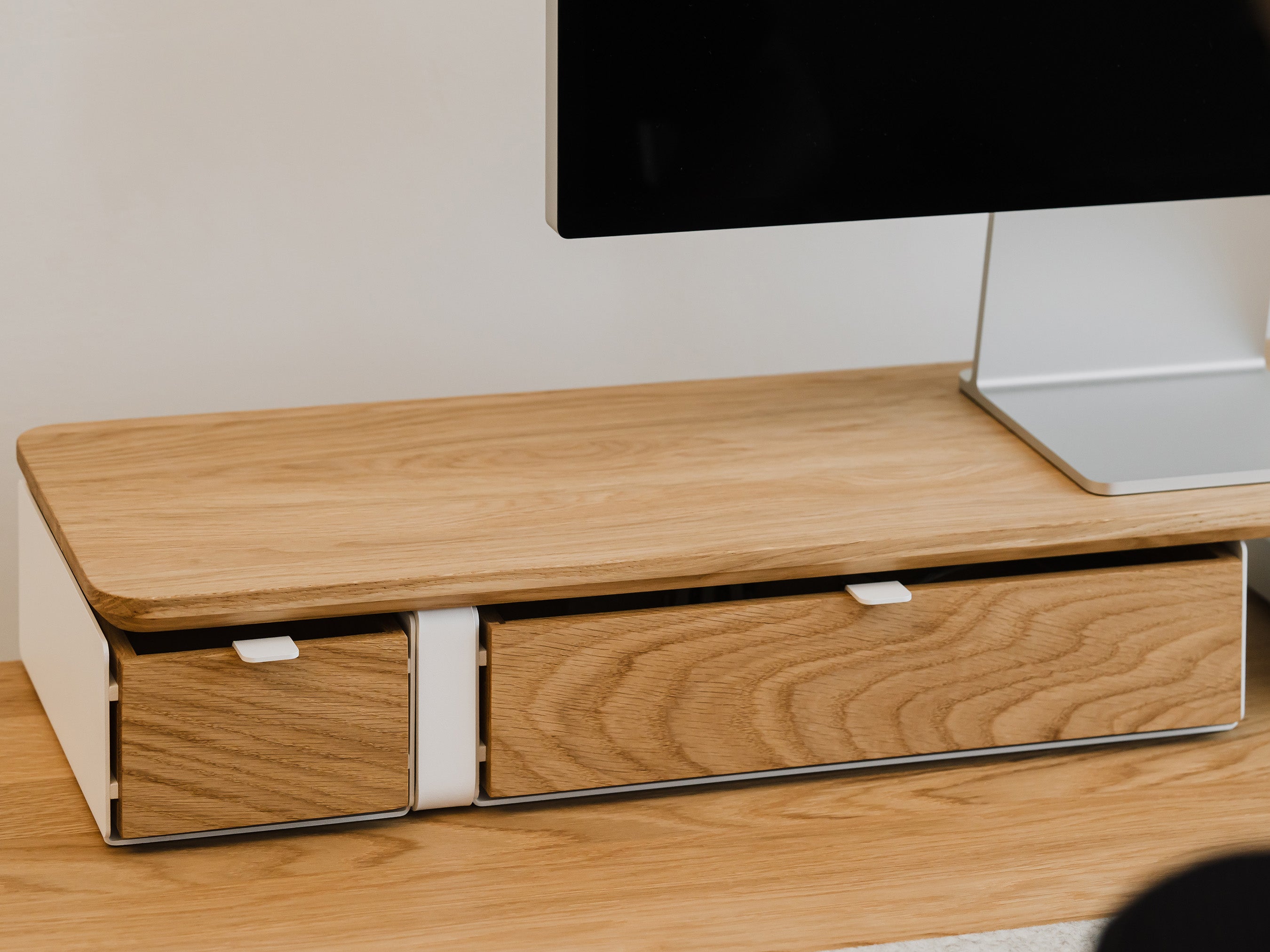 Compact Modular Drawer Organizer - Space-Saving Storage Solution for Home, Office & Closet Organization