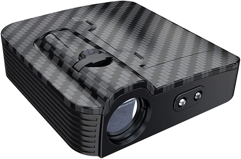 Customized Car Door Projector Lights with Personalized Logo - Carbon Fiber LED Door Lights (4Pcs) - Enhance Your Vehicle's Style & Safety for Night Driving