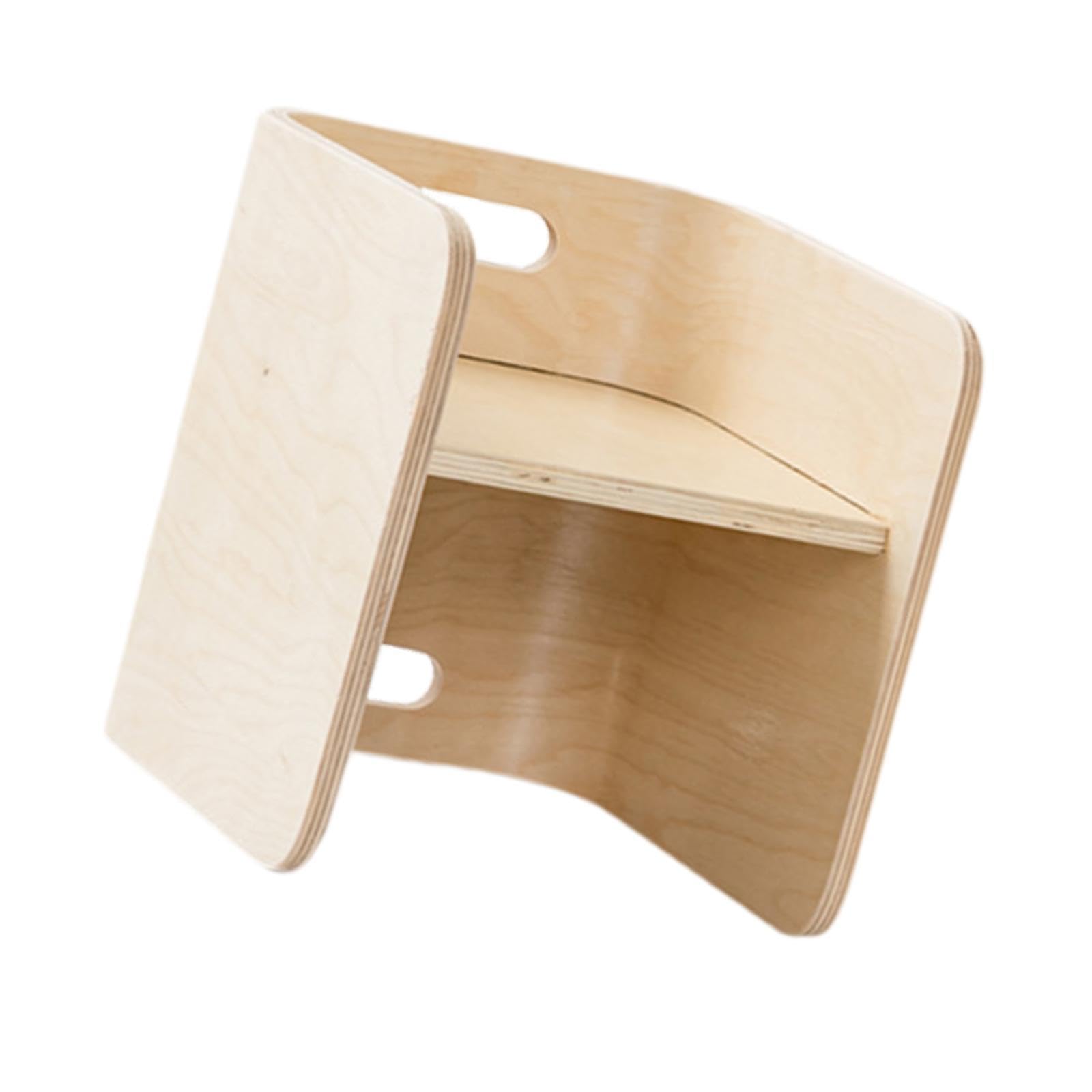 Montessori Weaning Chair for Toddlers - Solid Wood Kids Chair for Nursery, Living Room & Playroom - Eco-Friendly Wooden Furniture for Learning & Play