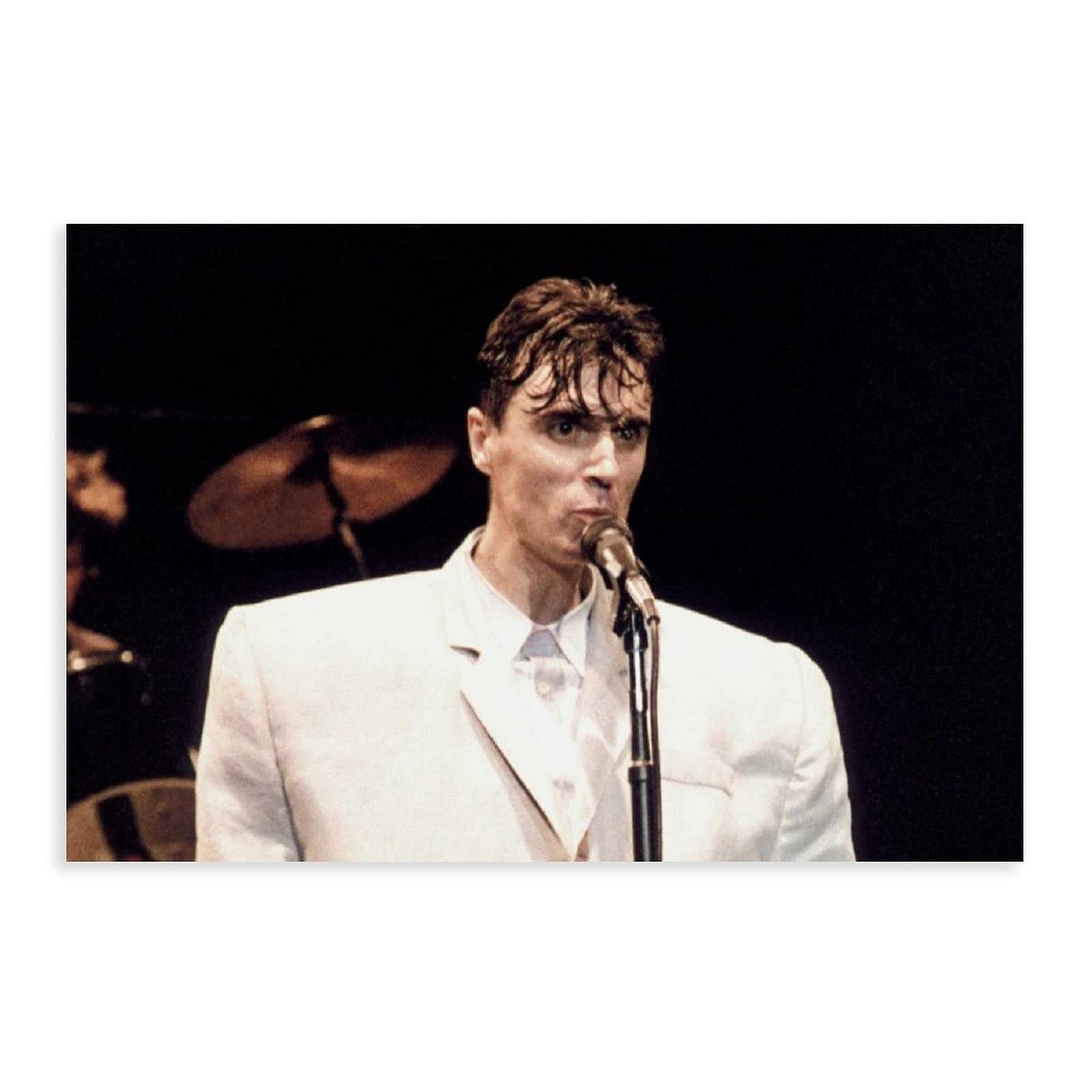 David Byrne Posters Wall Art - 14 Canvas Prints for Bedroom, Office & Sports Decor - Unframed 20x30 inch (50x75cm) - Perfect Gift for Music & Art Lovers - Ideal for Home, Office & Dorm Room Decorations