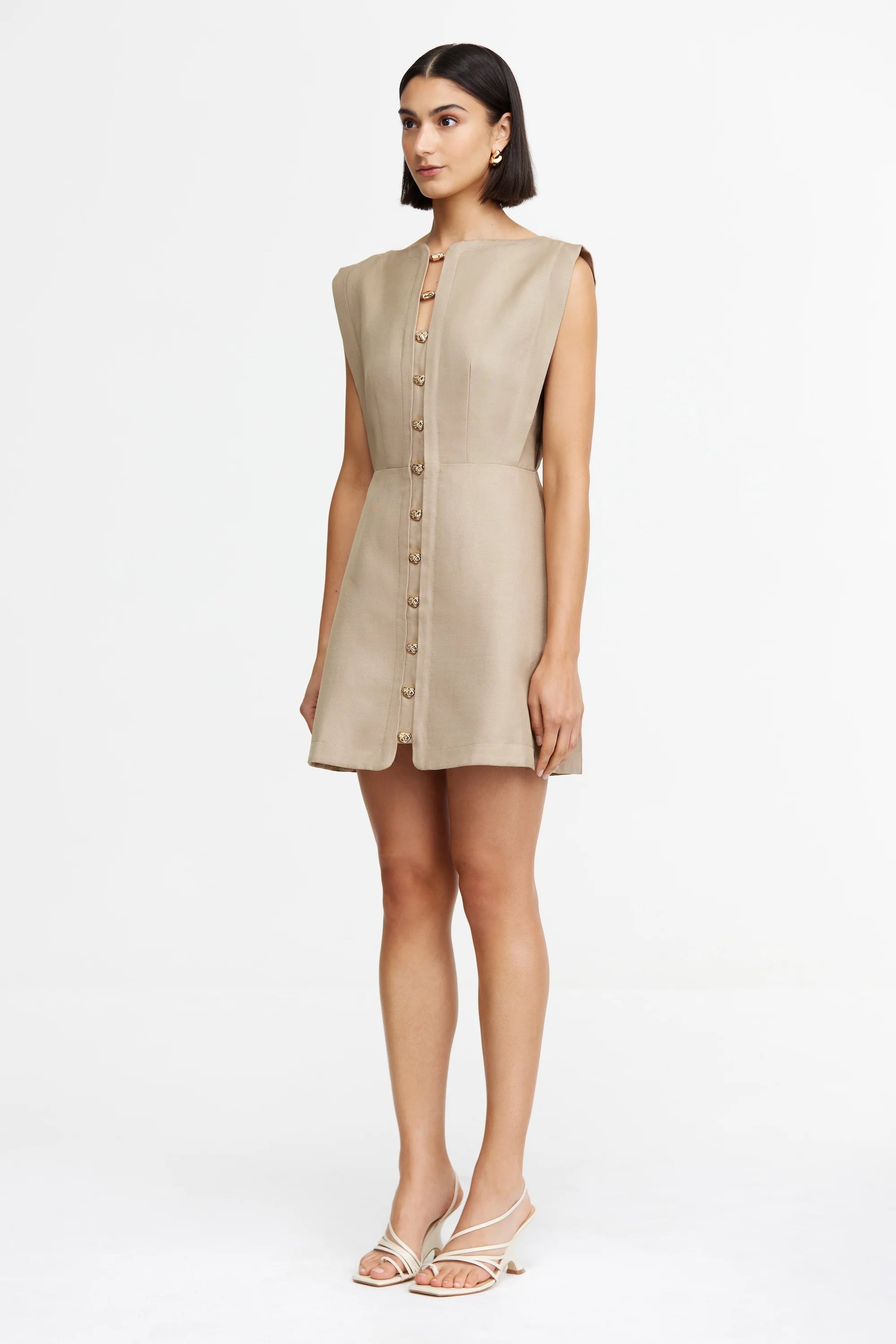 CINDERFORD Mini Dress for Women - Elegant Short Sleeve Party Cocktail Dress - Perfect for Night Out, Date Night, and Special Occasions