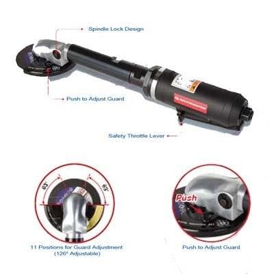 COTE 04 Pneumatic Extended Cut Off Tool - High Power Air Cutting Tool for Metal, Wood, Plastic - Perfect for DIY, Construction, and Automotive Repair