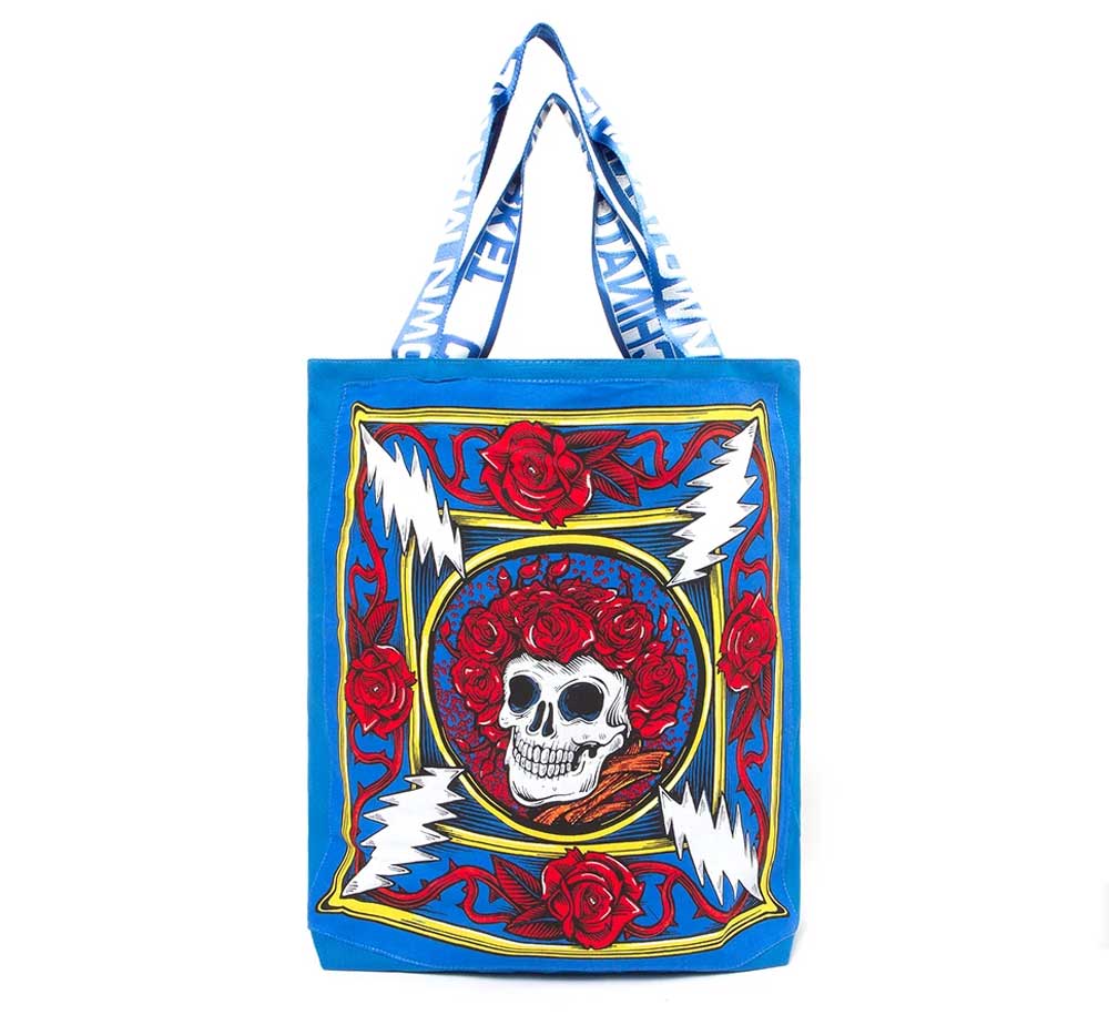 Stylish Border Bandana Tote Bag - Fashionable Cotton Canvas Shoulder Bag for Women - Perfect for Shopping, Beach, Travel & Everyday Use