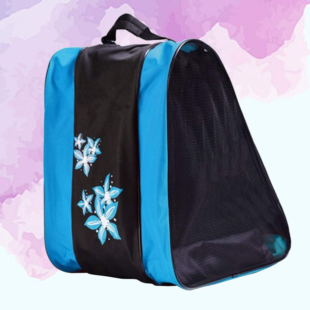 Roller Skate Bag with 3 Layers - Durable & Spacious Skating Backpack for Kids & Adults - Perfect for Ice Skates, Roller Skates & Accessories - Ideal for Rink, Park & Travel Use