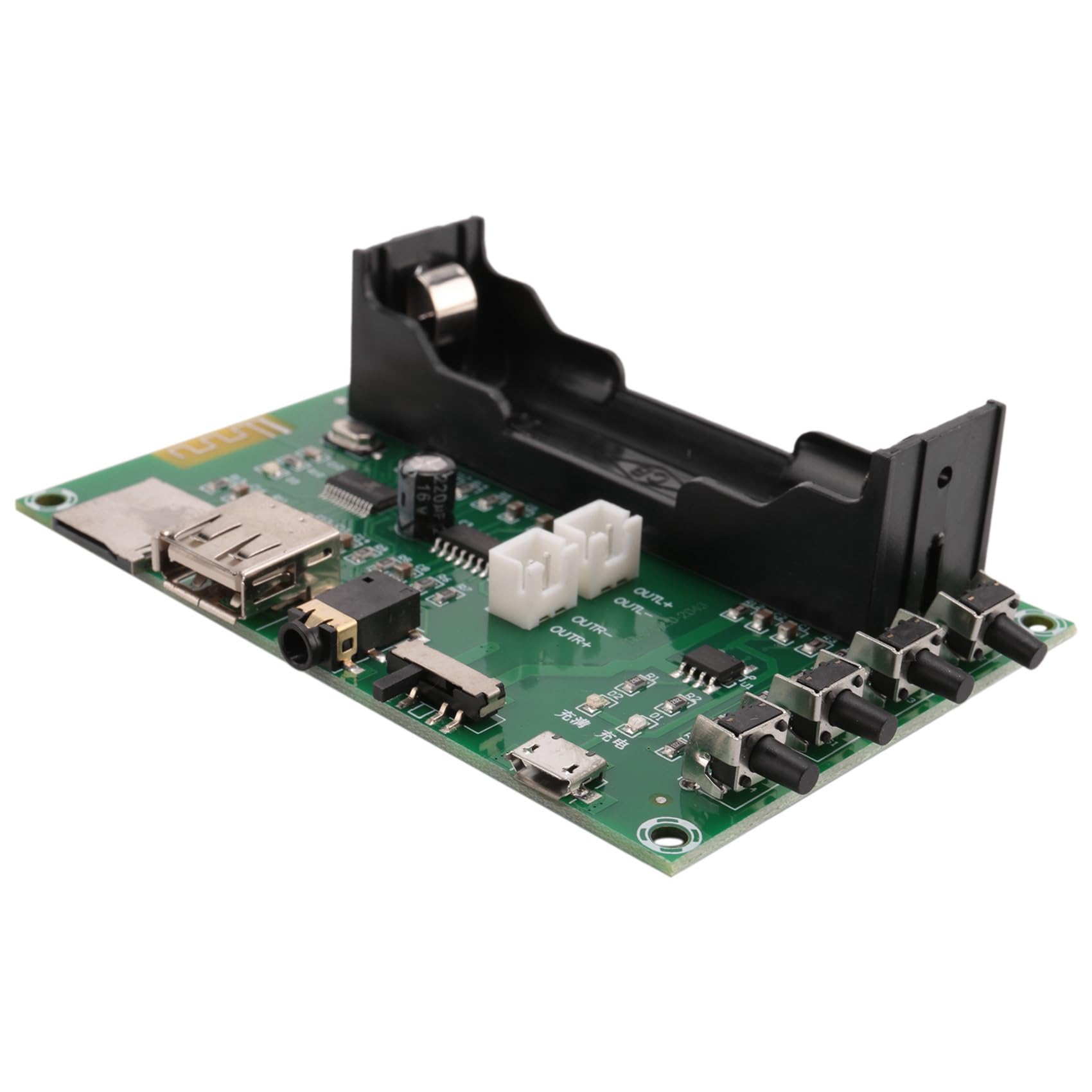 XH-A150 10W Bluetooth Power Amplifier Board - DIY Rechargeable Speaker Kit with Lithium Battery for Home, Car, and Outdoor Use