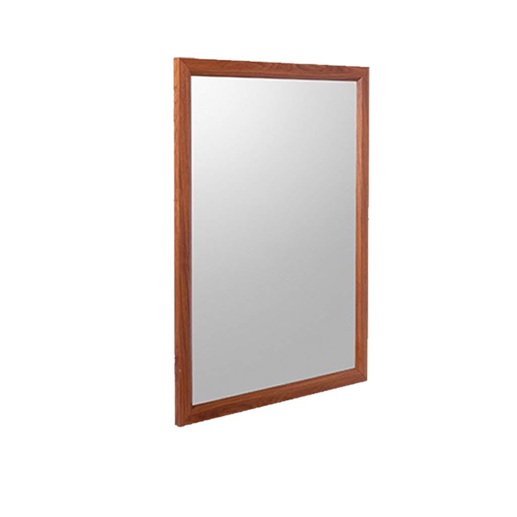 Wall Mounted Bathroom Mirror with Shelf - HD Anti-Fog Modern Vanity Mirror for Makeup & Shaving, Eco-Friendly Luxury Decor (Yellow, No Shelf) - Perfect for Bathrooms, Bedrooms & Dressing Areas