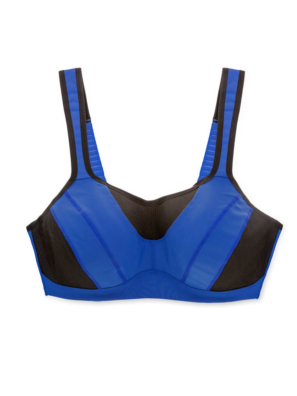 Parfait Dynamic Padded Performance Sports Bra - Dazzling Blue | High Support Workout Bra for Running, Yoga & Gym | Moisture-Wicking & Comfortable Activewear