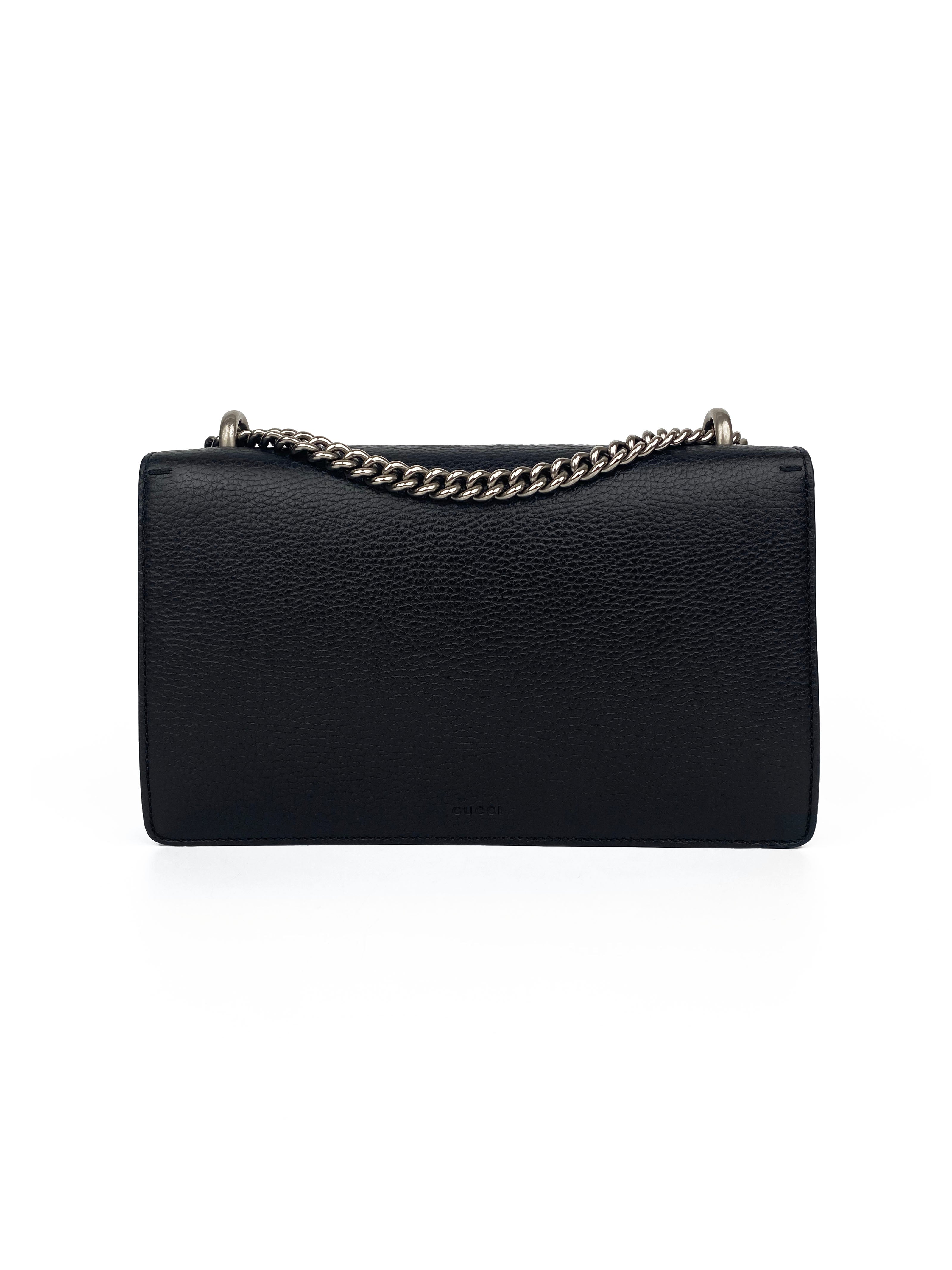 Gucci Small Black Dionysus Bag - Luxury Shoulder Bag for Women, Perfect for Parties, Dates & Evening Events