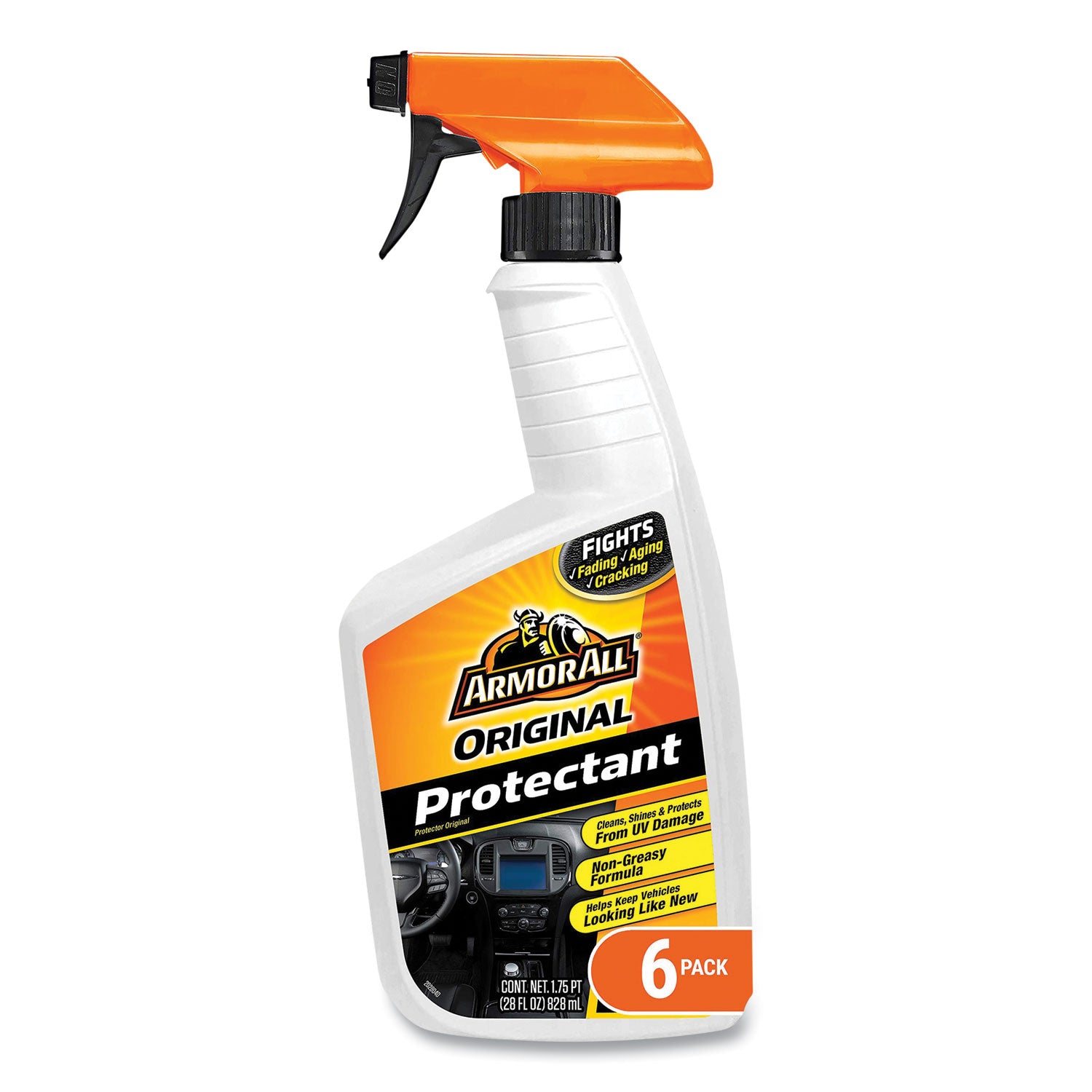 Armor All® Original Protectant - 28 Oz Spray Bottle for Car Interior & Exterior Protection - UV Shield & Shine Enhancer for Dashboards, Tires & Vinyl Surfaces