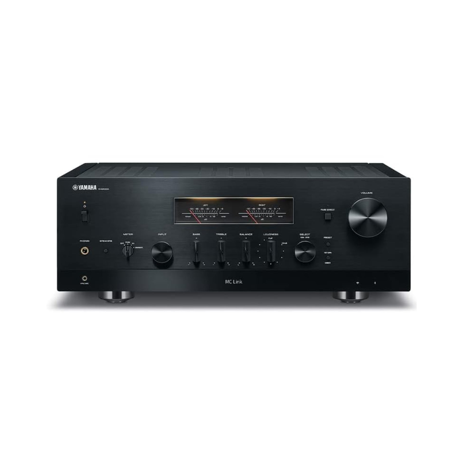Yamaha R-N2000A Hi-Fi Network Stereo Receiver with Bluetooth, Wi-Fi & Streaming - Perfect for Home Theater & Music Listening
