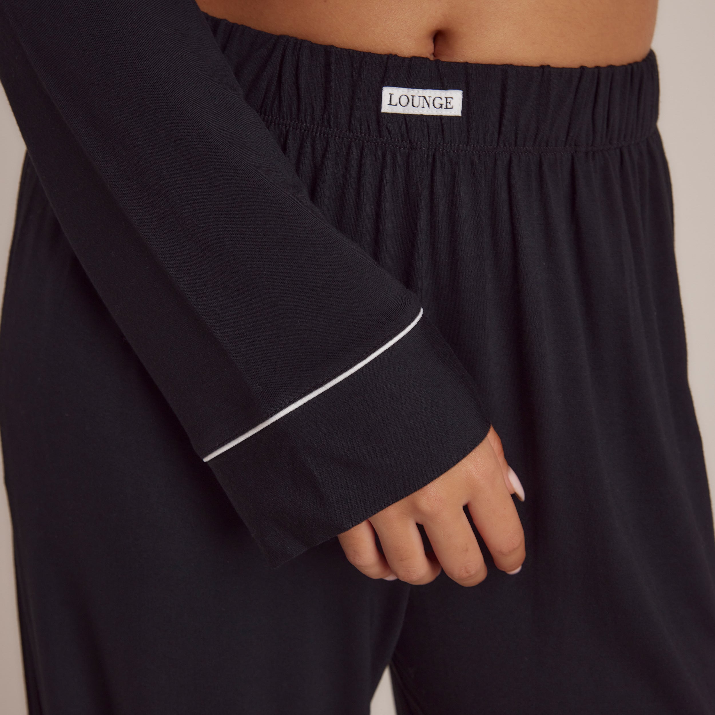 Premium Modal Sleep Pants for Women - Soft & Breathable Black Lounge Pajama Bottoms - Perfect for Relaxing at Home, Lounging & Sleepwear