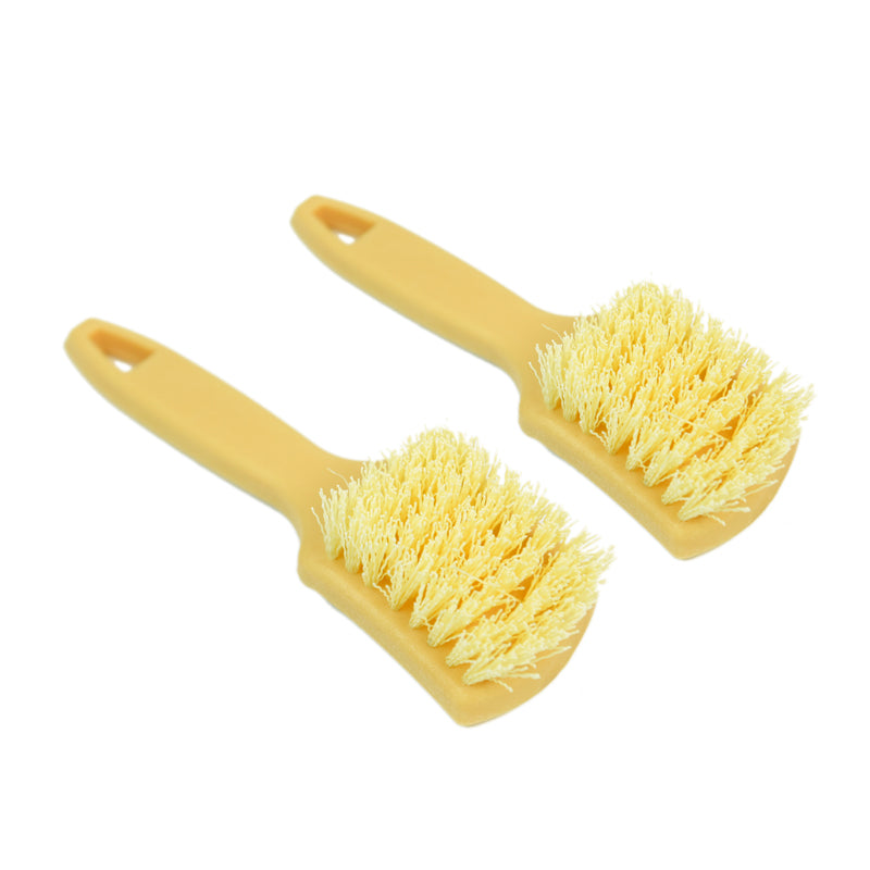 Premium Car Tire Dressing Applicator Brush - 2 Pack for Shiny, Non-Greasy Finish - Perfect for Auto Detailing, Car Wash & Tire Shine Application