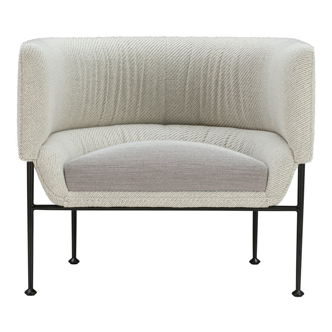 Modern Accent Chair - Mid Century Lounge Chair with Wooden Legs for Living Room, Bedroom, or Office - Comfortable Reading Chair with Soft Cushions and Ergonomic Design - Perfect for Relaxing, Napping, or Working from Home