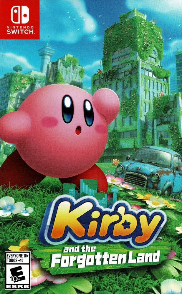 Kirby and the Forgotten Land - Nintendo Switch Game | Adventure Platformer | Explore Mysterious Worlds - Perfect for Family Gaming & Kids Entertainment